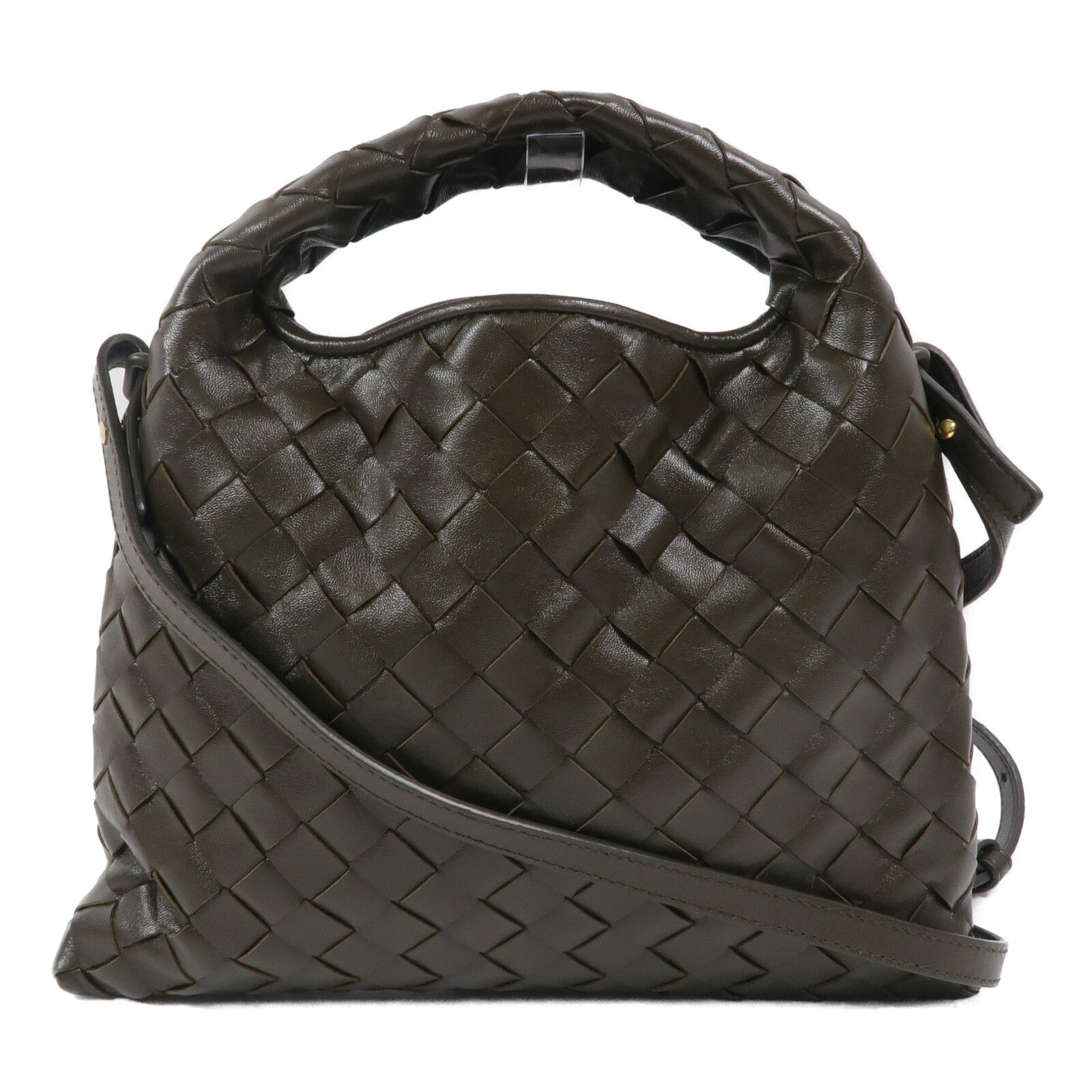 BOTTEGA VENETA 牛皮皮革Mini Hop手挽肩背兩用袋