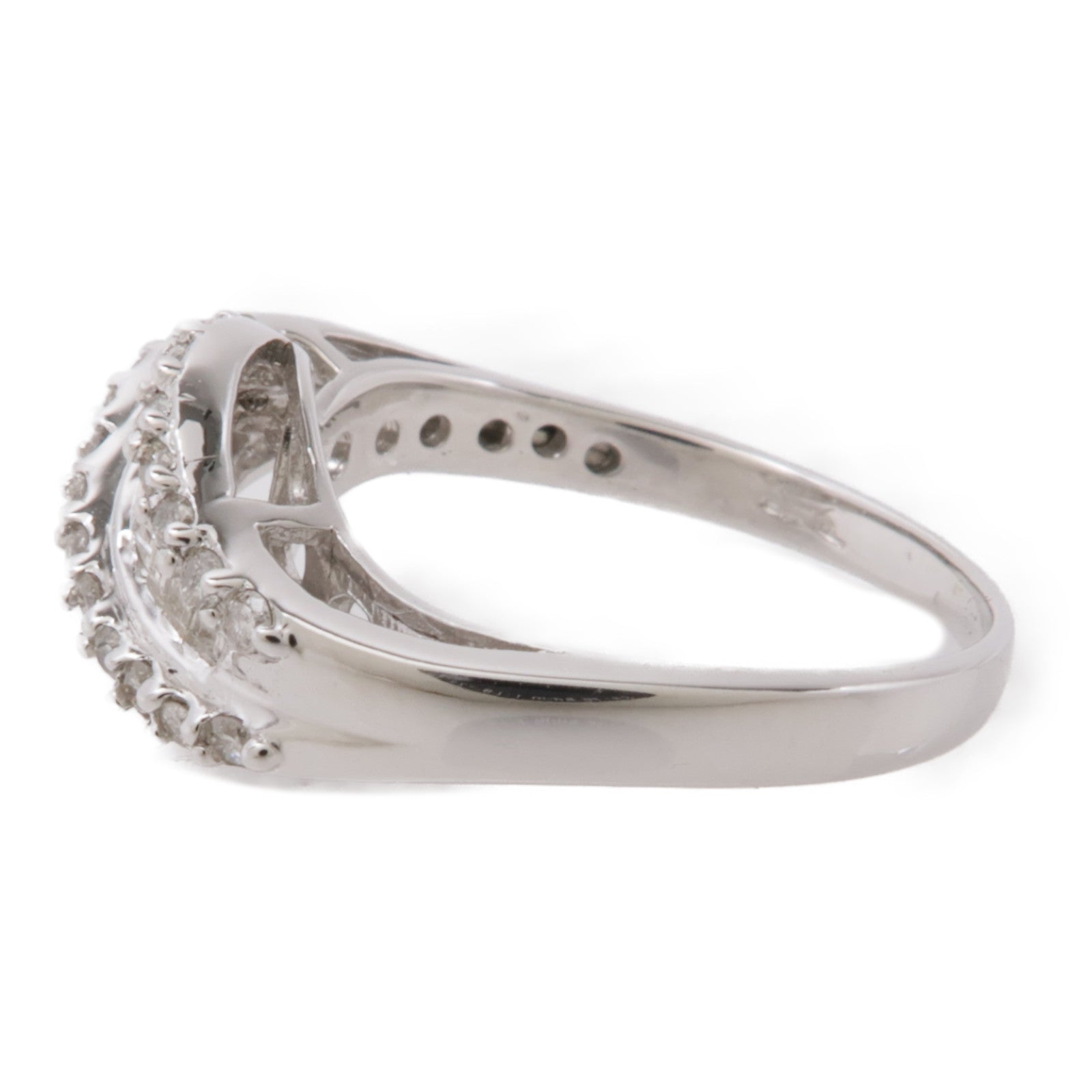 JEWELRY 14K白金Diamond Ring鑽石戒指US#7.5