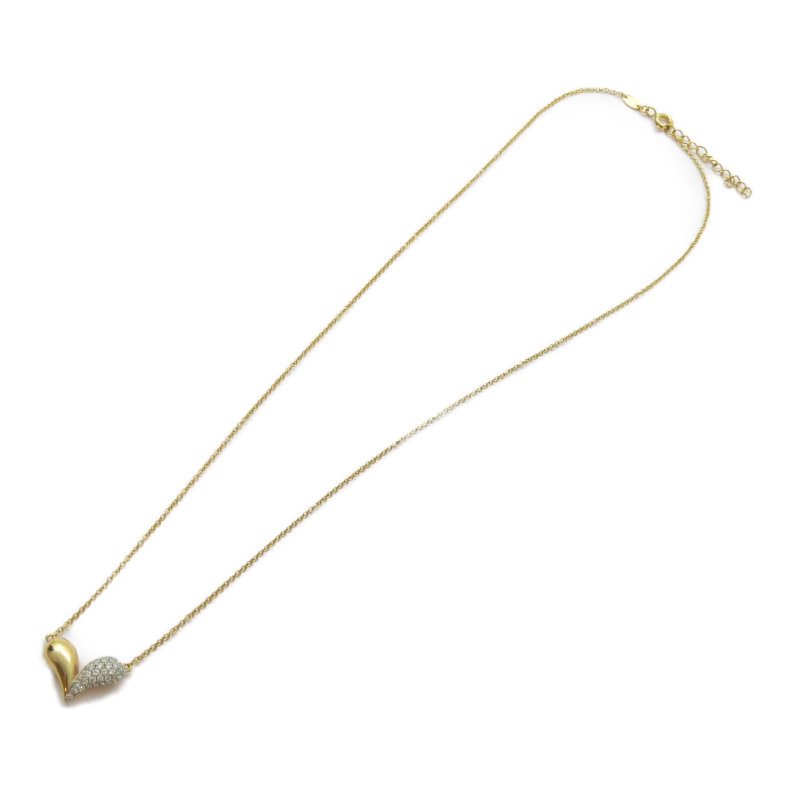 JEWELRY 【激減優惠】18K黃金Diamond Necklace 0.24ct鑽石項鍊