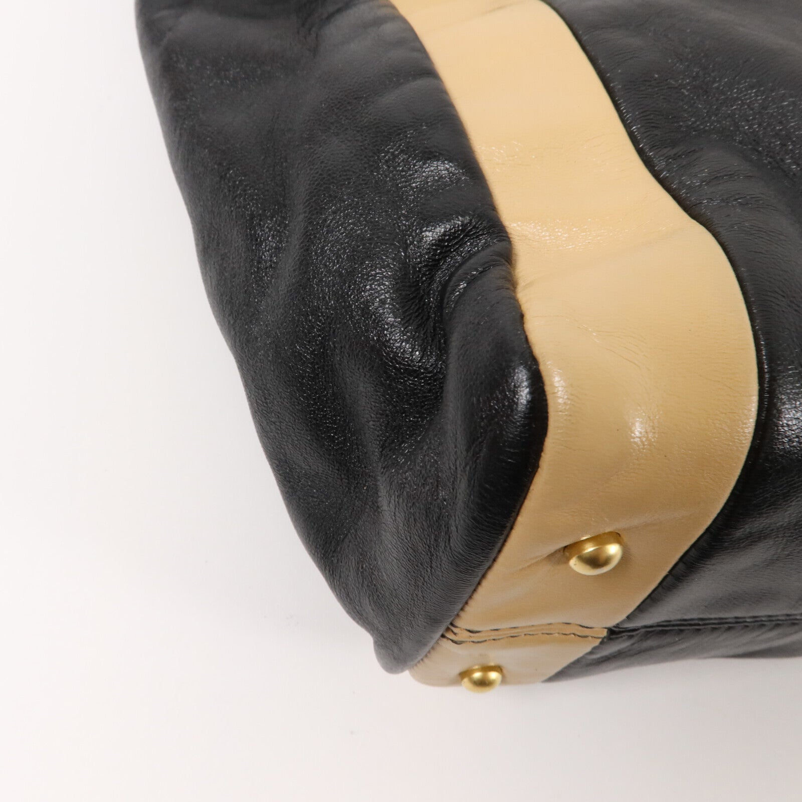 CHANEL 羊皮皮革Vintage Shoulder Bag鏈帶手挽袋