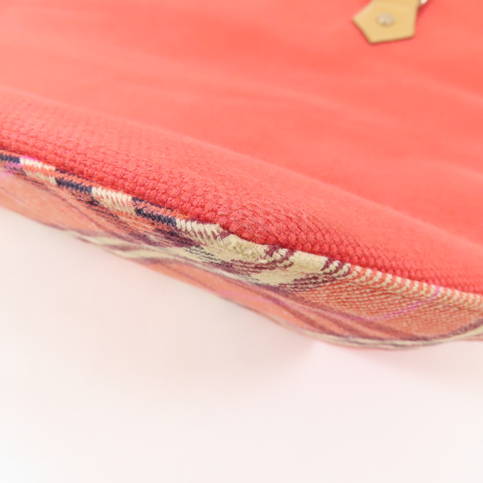 BURBERRY 帆布Handbag銀扣手挽袋