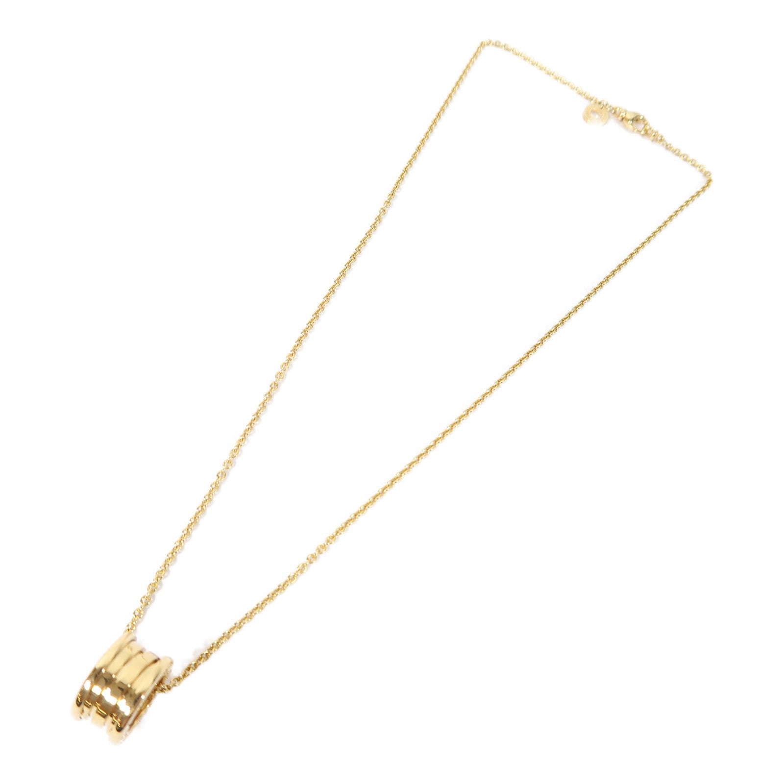 BVLGARI 18K黃金B-Zero1 Necklace項鍊金色