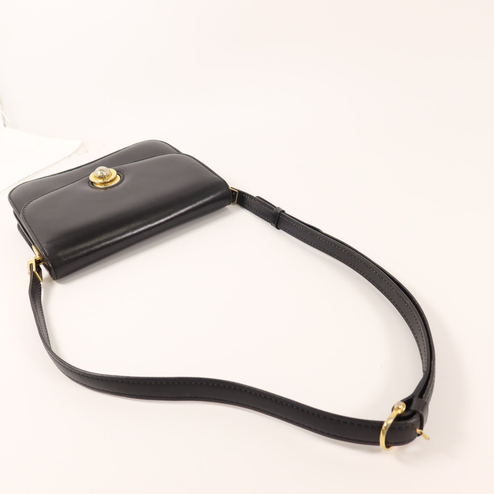 CELINE 牛皮皮革Vintage Shoulder Bag肩背袋