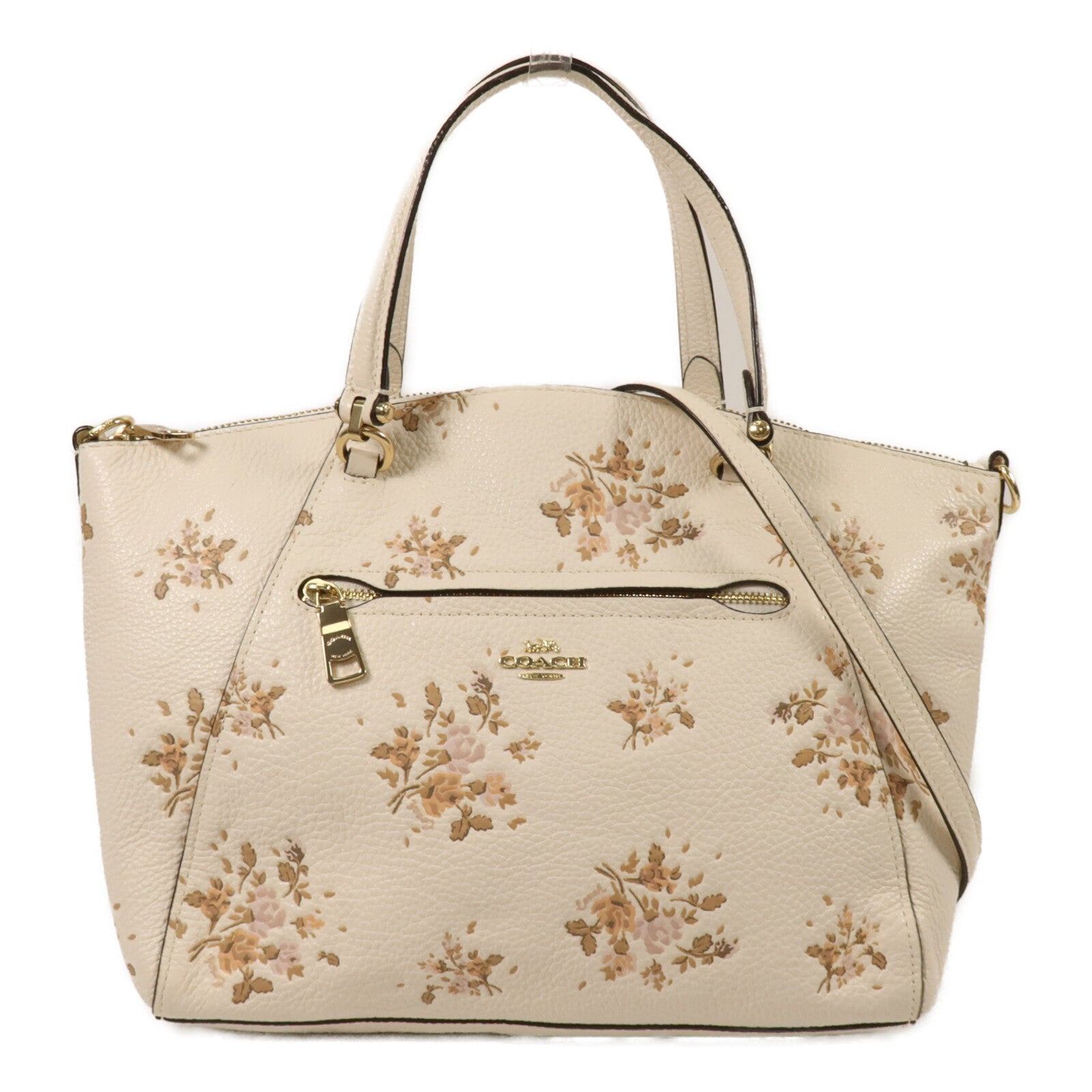 COACH 牛皮皮革Shoulder Bag手挽肩背兩用袋