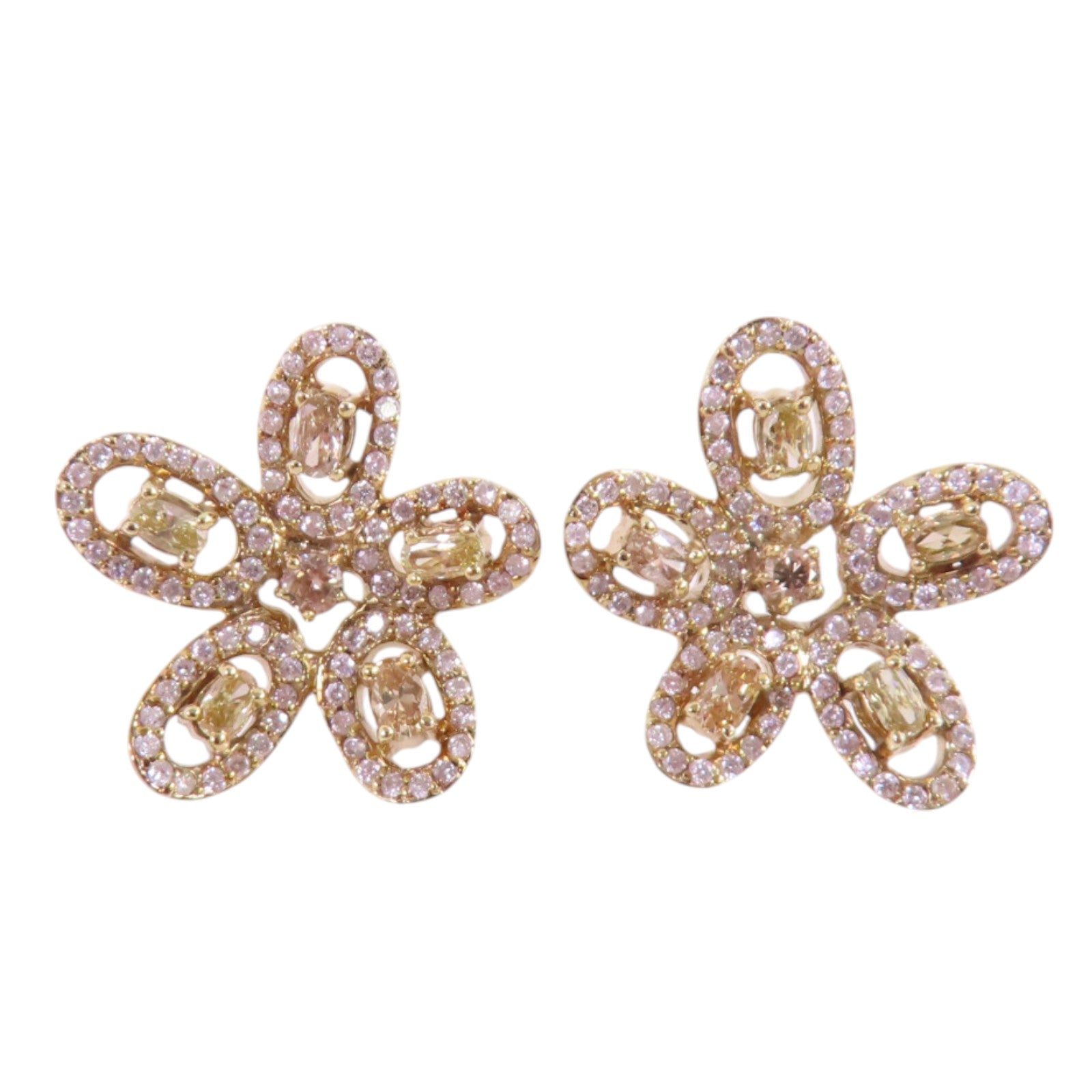 JEWELRY 18K黃金/鑽石Diamond Earrings耳環