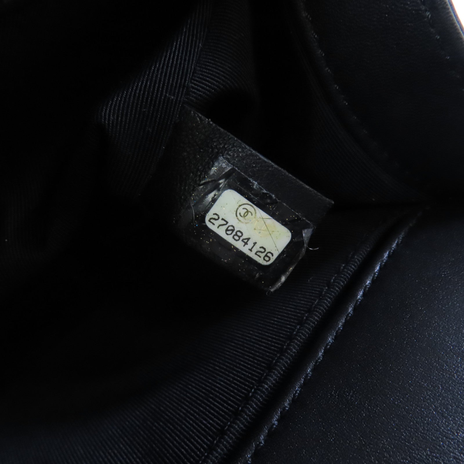 CHANEL 羊皮皮革Boy Chanel 25金扣鏈帶肩背袋