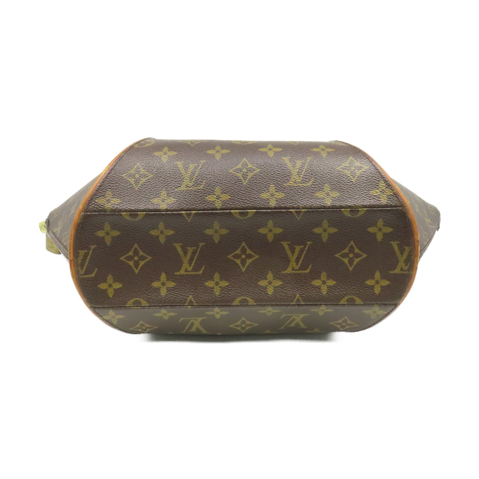 LOUIS VUITTON 【激減優惠】Monogram Ellipse MM Hand Bag金扣手挽袋啡色
