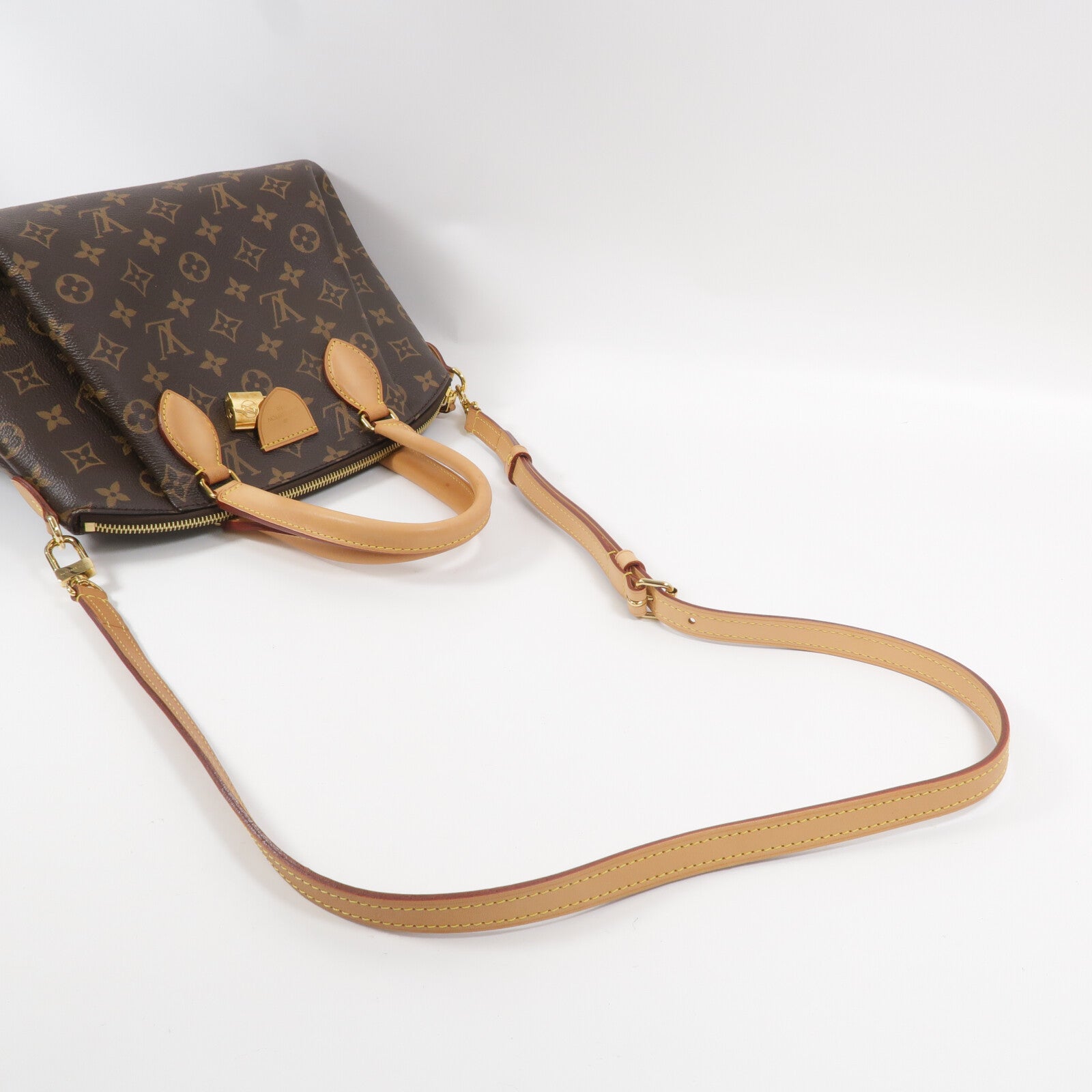 LOUIS VUITTON Monogram Rivoli PM手挽肩背兩用袋