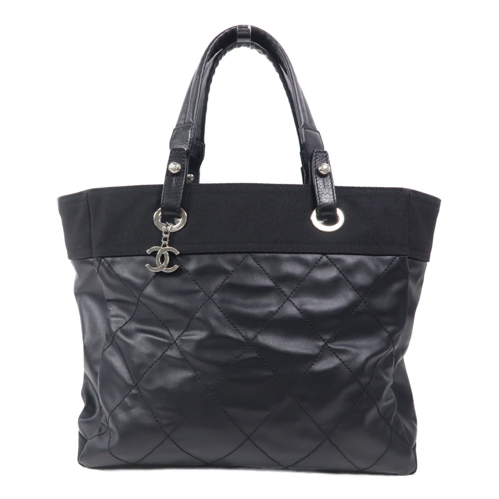 CHANEL 尼龍Paris Biarritz Tote MM肩背袋