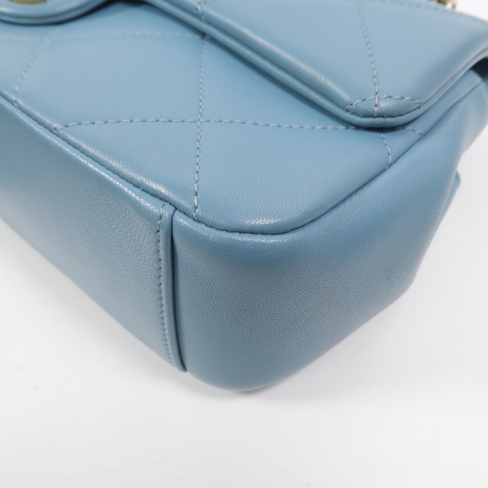 CHANEL 皮皮革Matelasse Chain Shoulder Bag鏈帶手挽肩背兩用袋