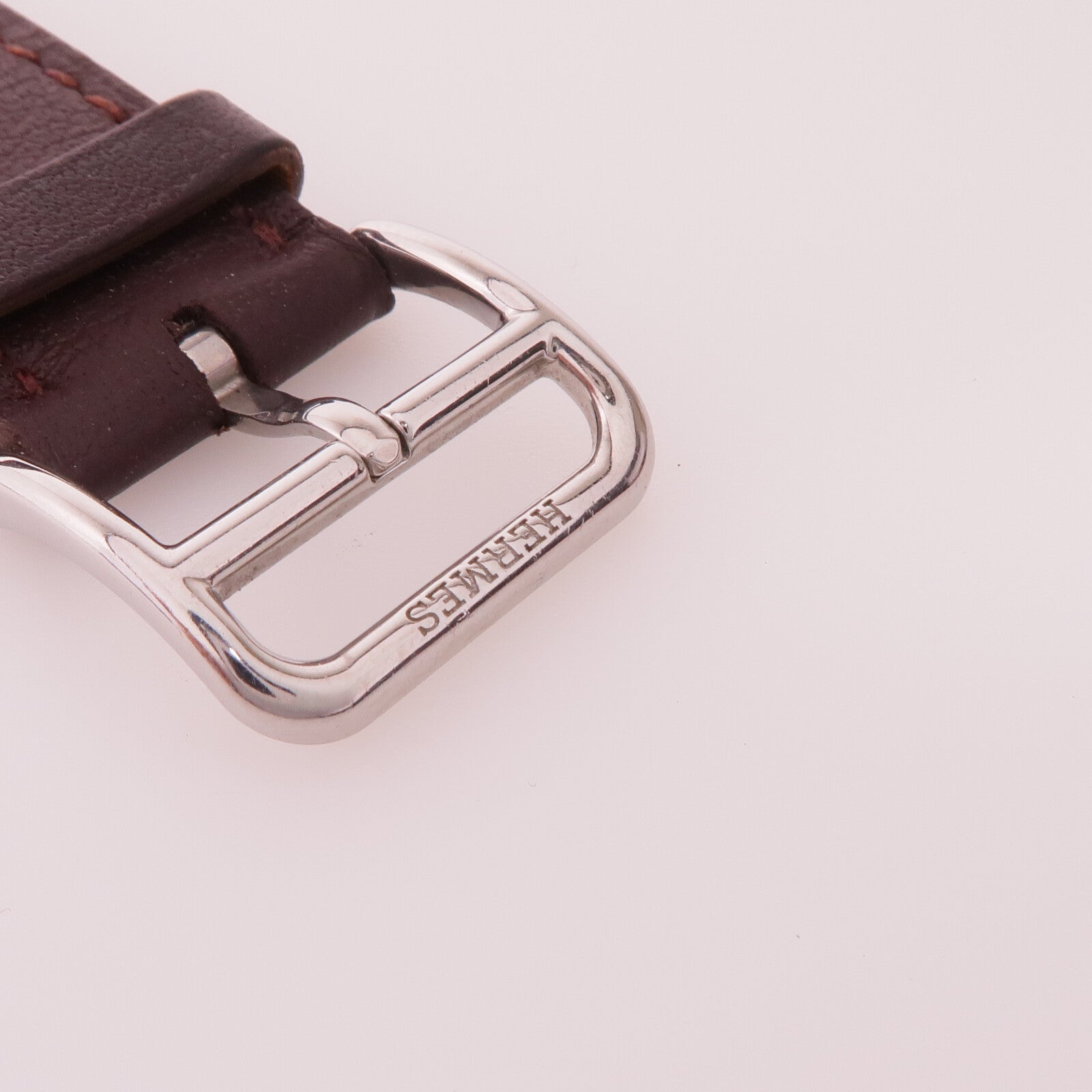HERMES 【激減優惠】Swift皮革Apple Watchband錶帶