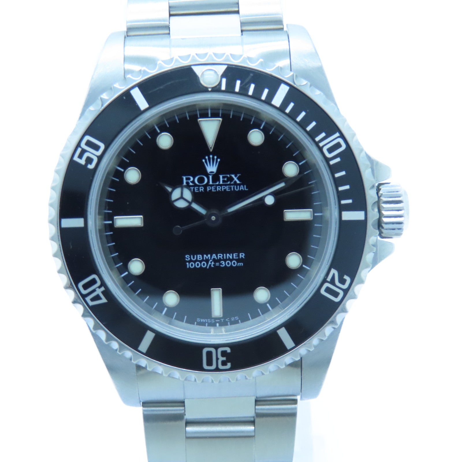 ROLEX Submariner不鏽鋼手錶自動機芯黑色
