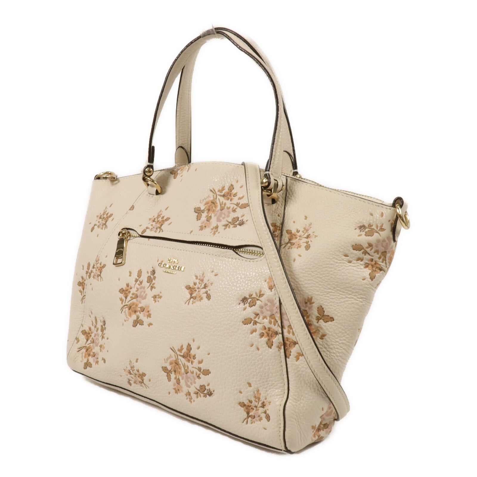 COACH 牛皮皮革Shoulder Bag手挽肩背兩用袋