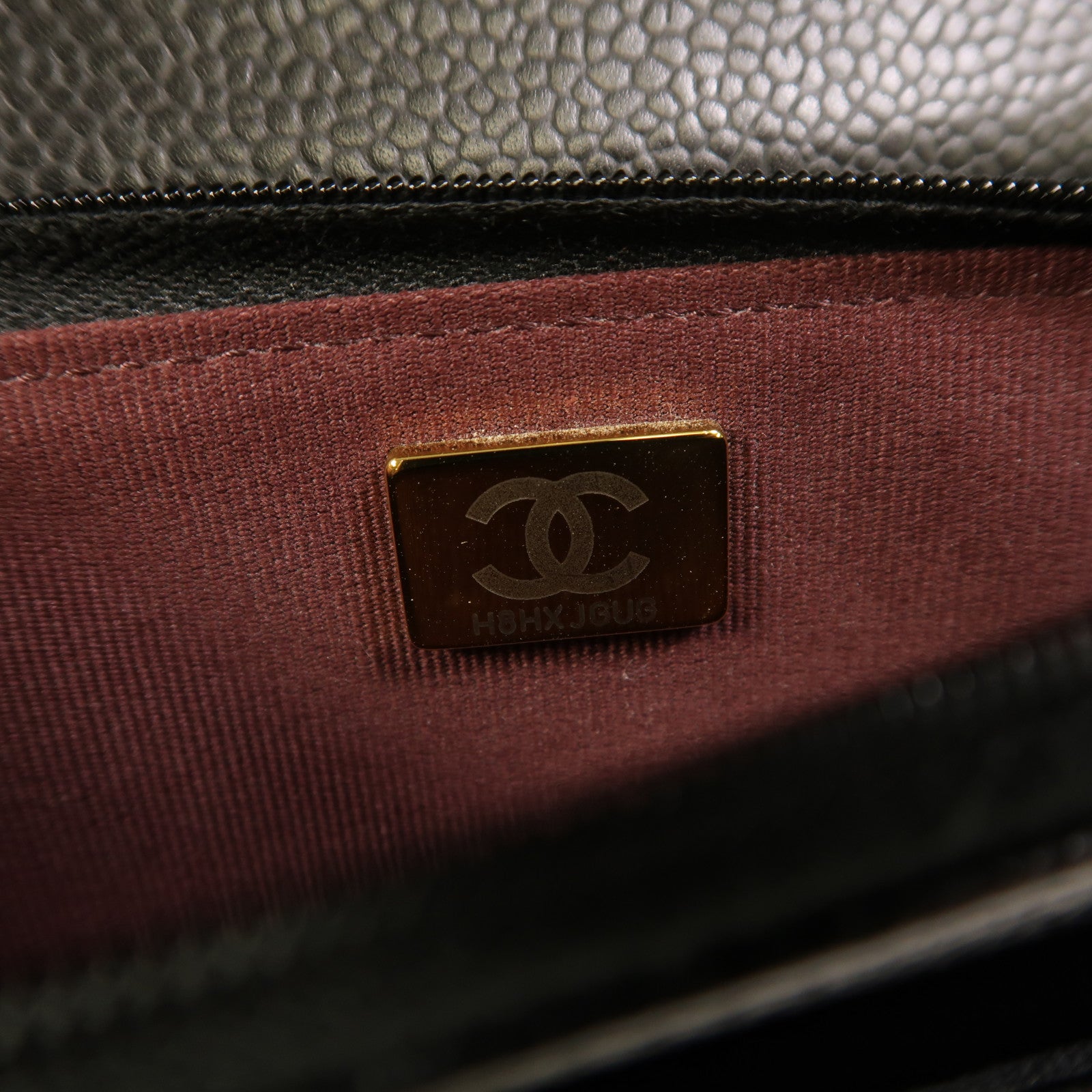 CHANEL 牛皮皮革WOC Wallet On Chain金扣鏈帶肩背袋