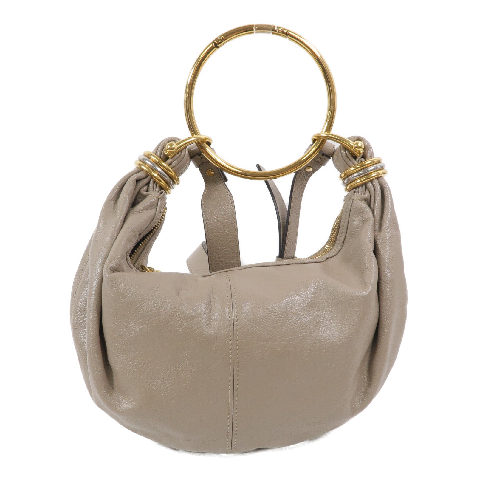 Chloe 牛皮皮革Bracelet Hobo Bag手挽肩背兩用袋