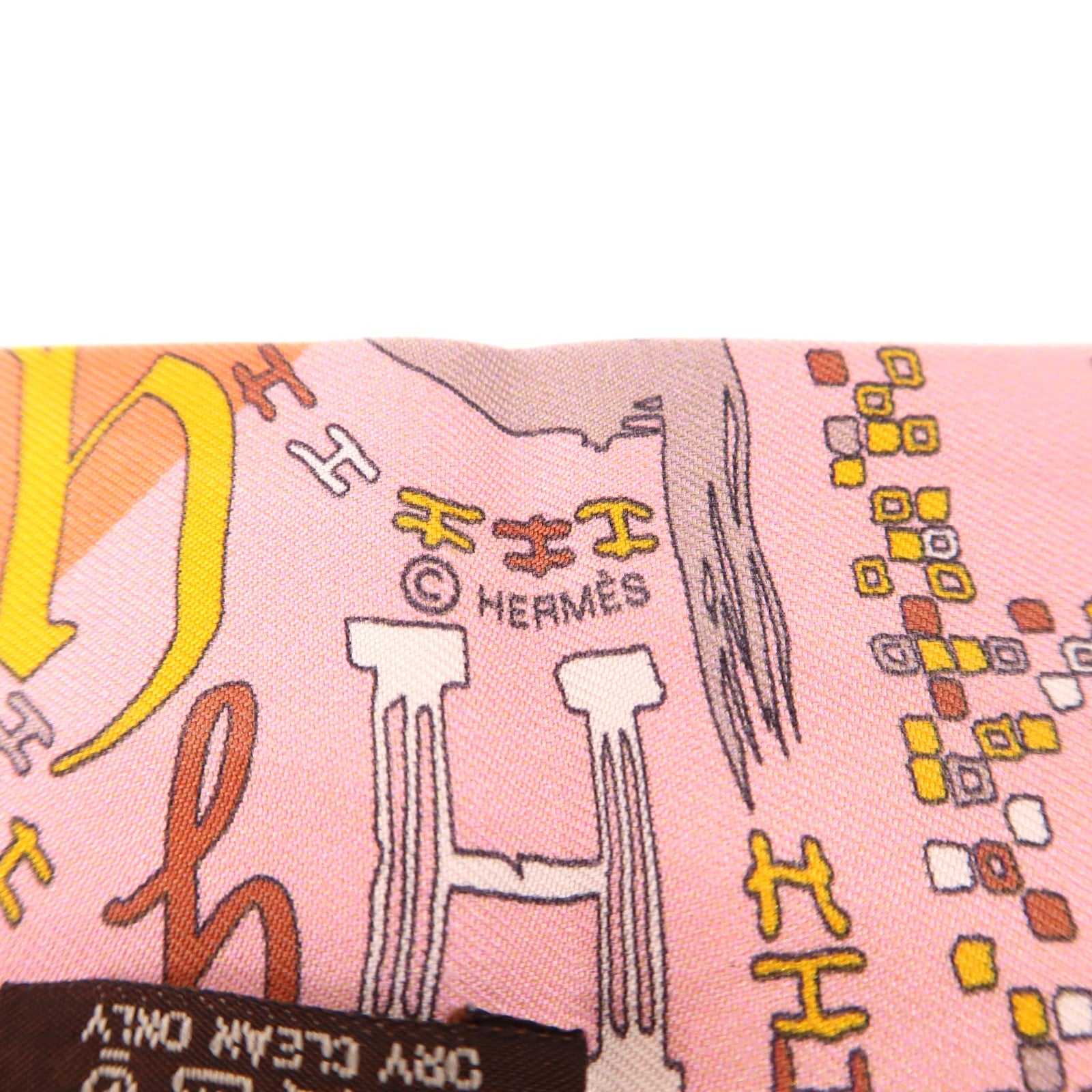 HERMES 絲質Twilly絲巾