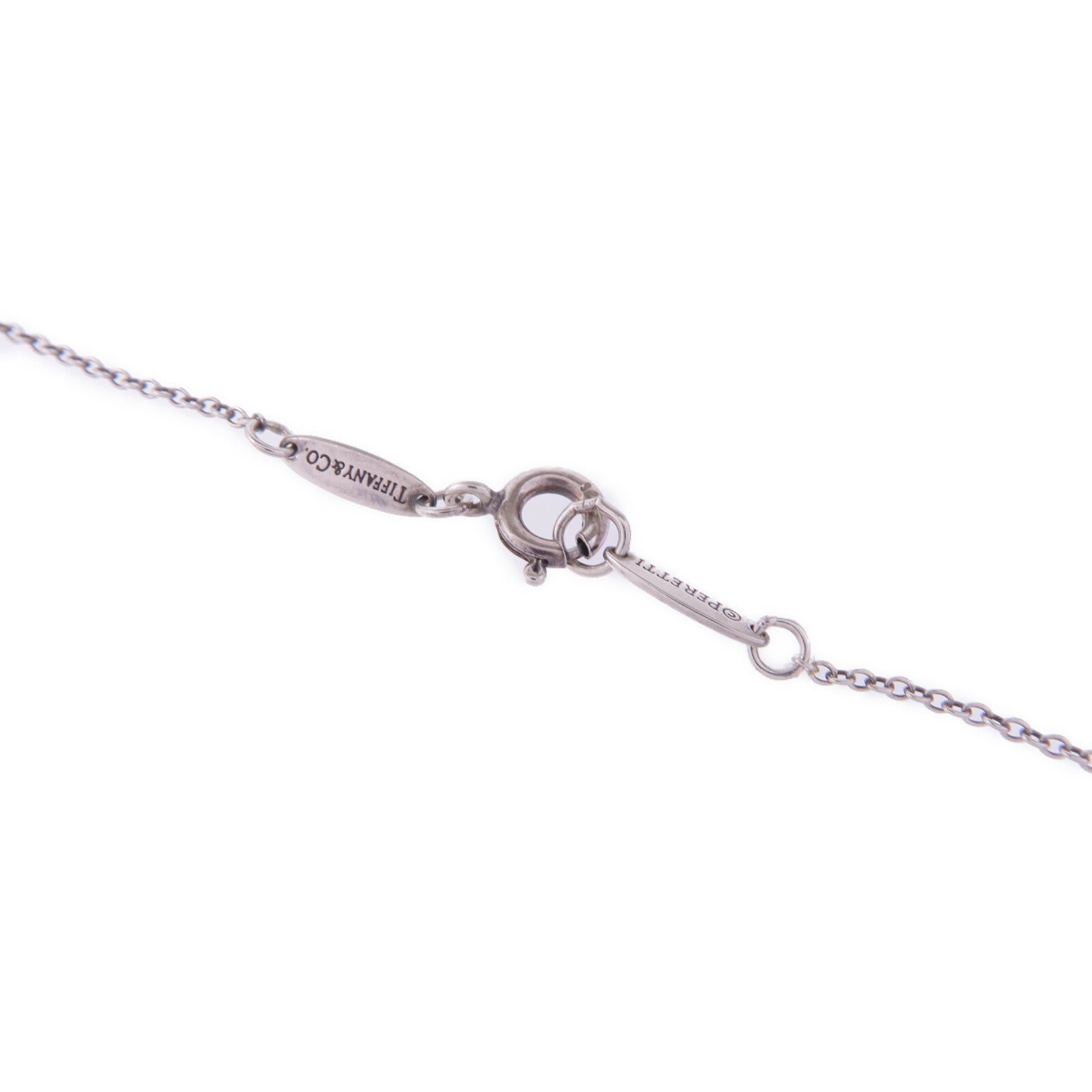 TIFFANY＆CO 925純銀Heart Necklace項鍊