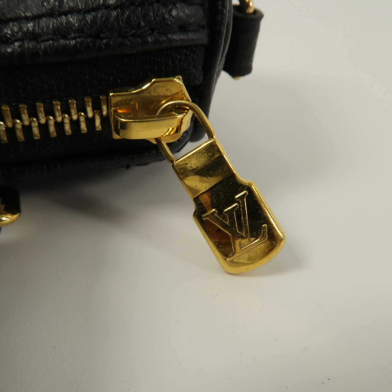 LOUIS VUITTON Monogram Empreinte Nano Speedy手挽肩背兩用袋