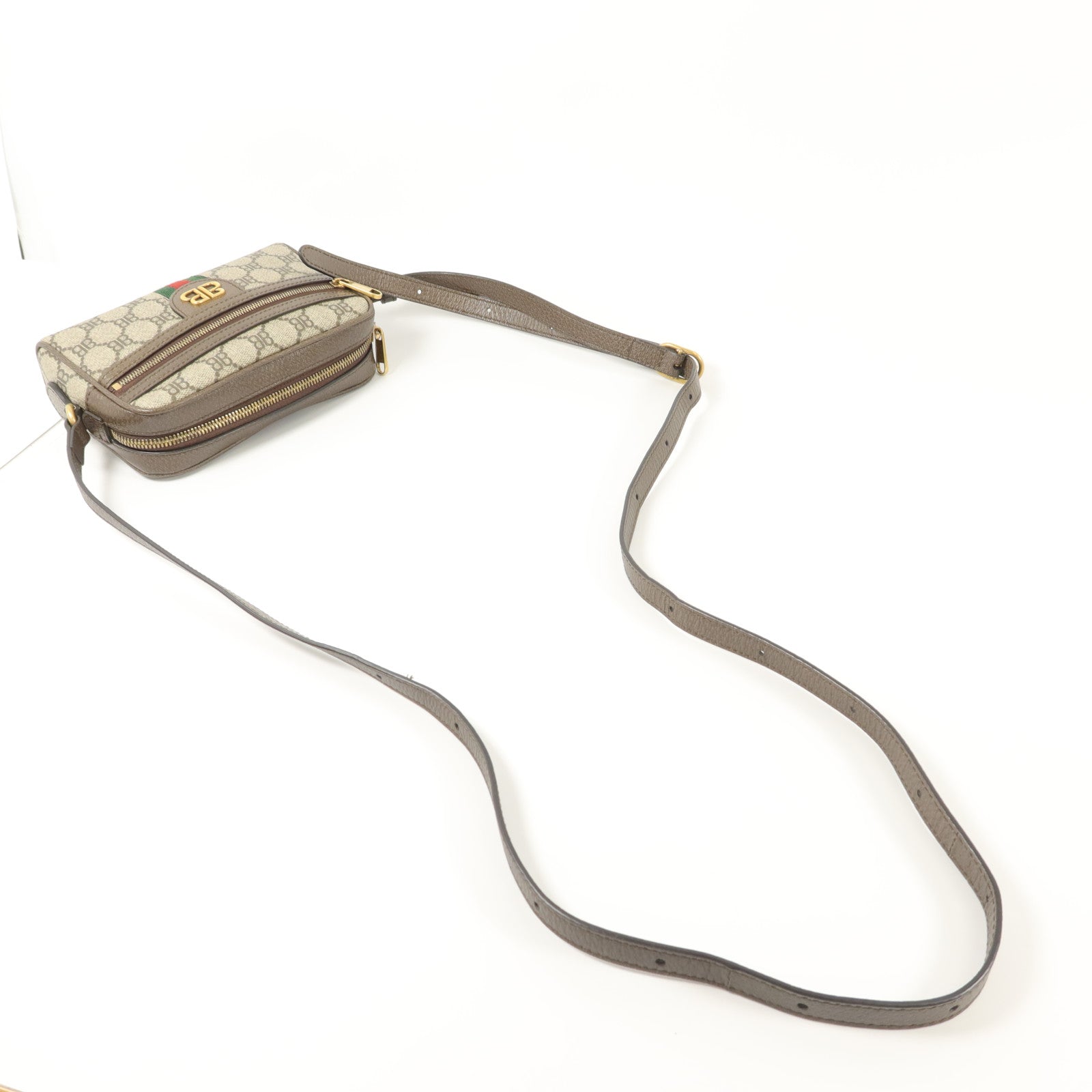 BALENCIAGA 塗層帆布Gucci & Balenciaga's Hacker Project肩背袋