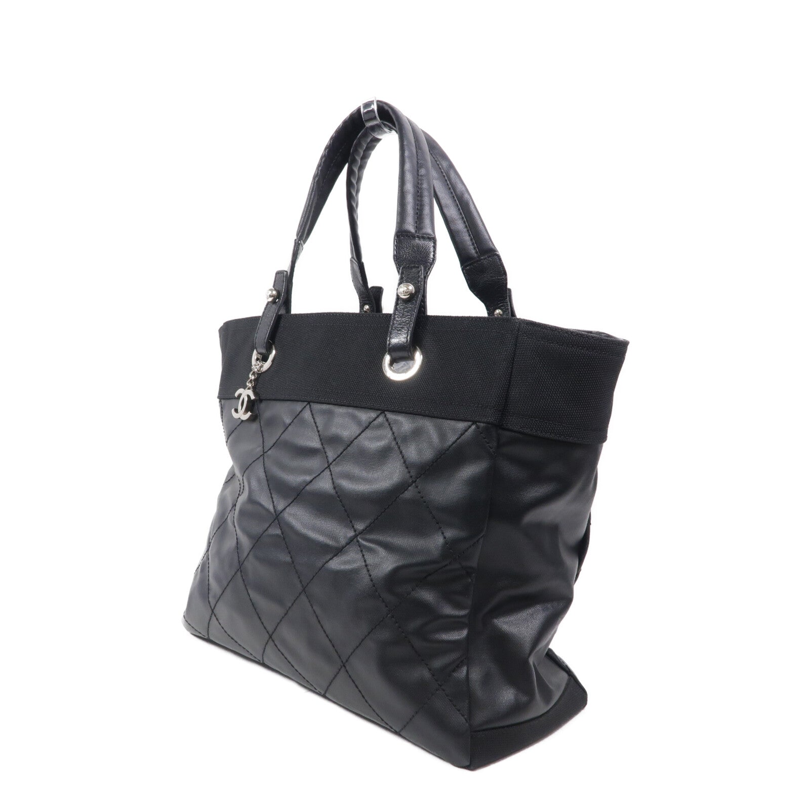 CHANEL 尼龍Paris Biarritz Tote MM肩背袋