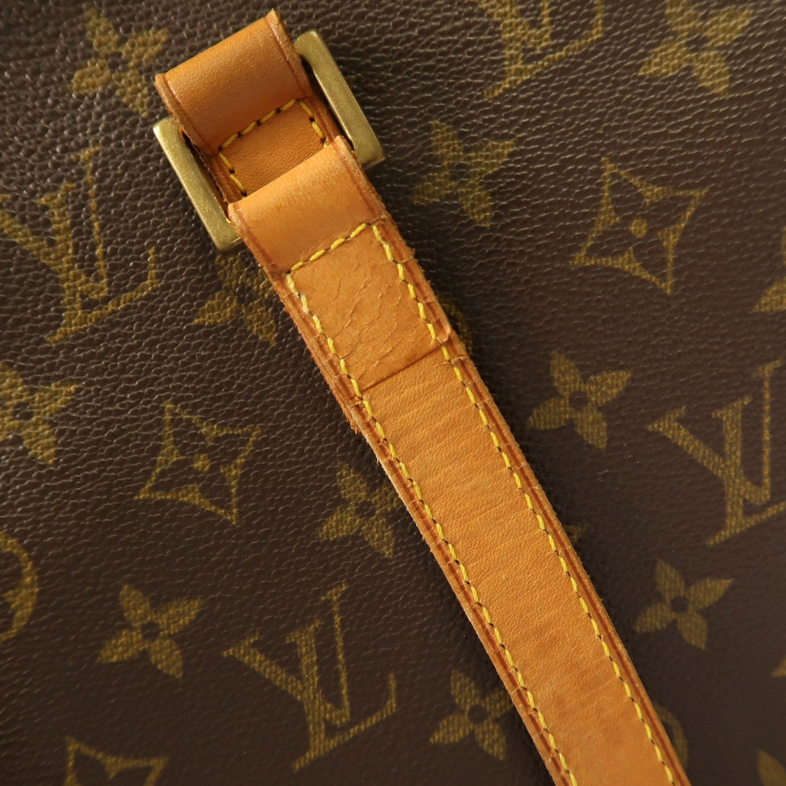 LOUIS VUITTON Monogram Vavin GM金扣肩背袋/手挽袋啡色