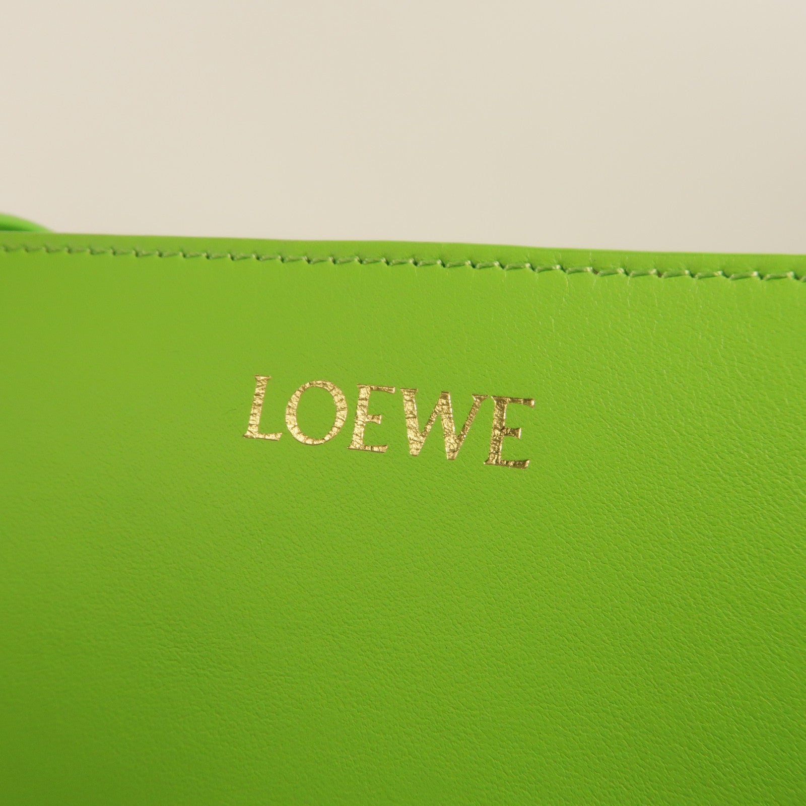 LOEWE 牛皮皮革Puzzle Fold Tote肩背袋