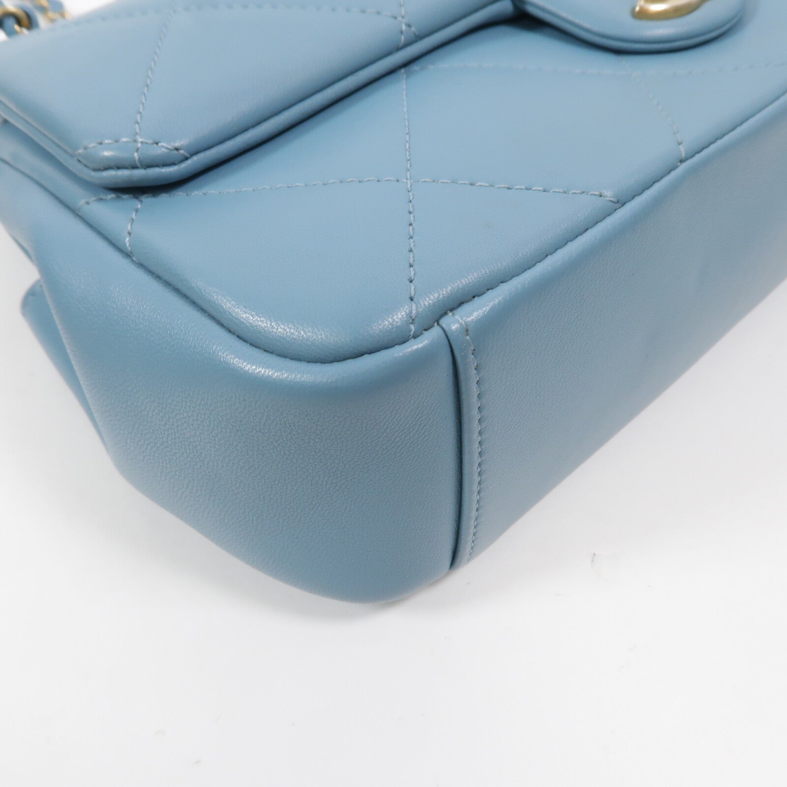 CHANEL 皮皮革Matelasse Chain Shoulder Bag鏈帶手挽肩背兩用袋