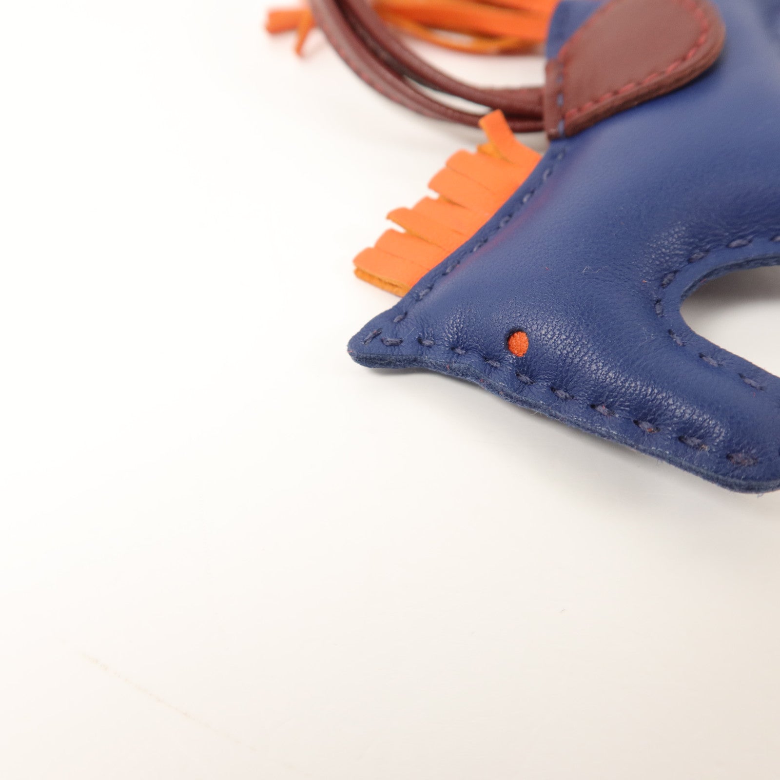 HERMES Milo皮革Rodeo PM掛飾