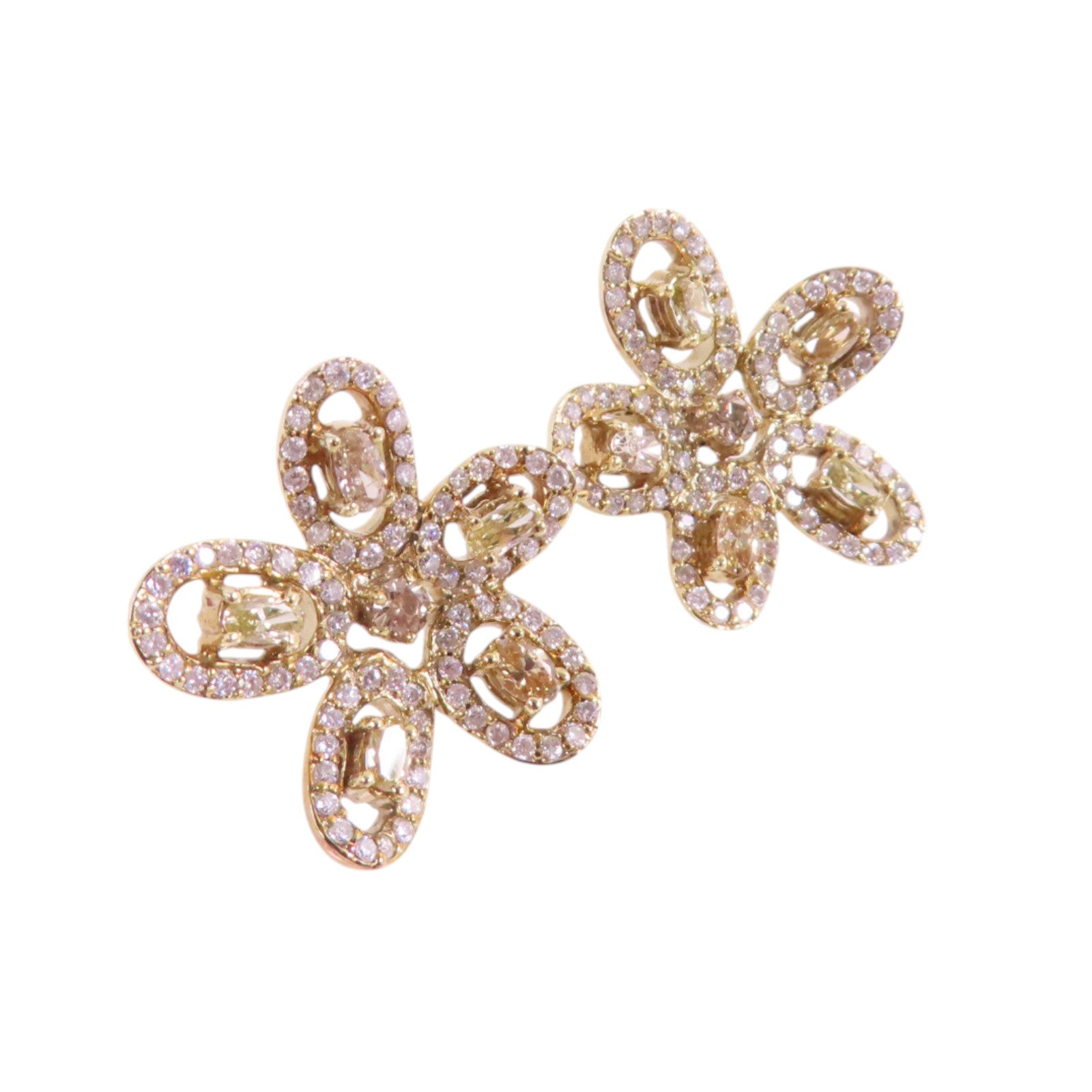 JEWELRY 18K黃金/鑽石Diamond Earrings耳環