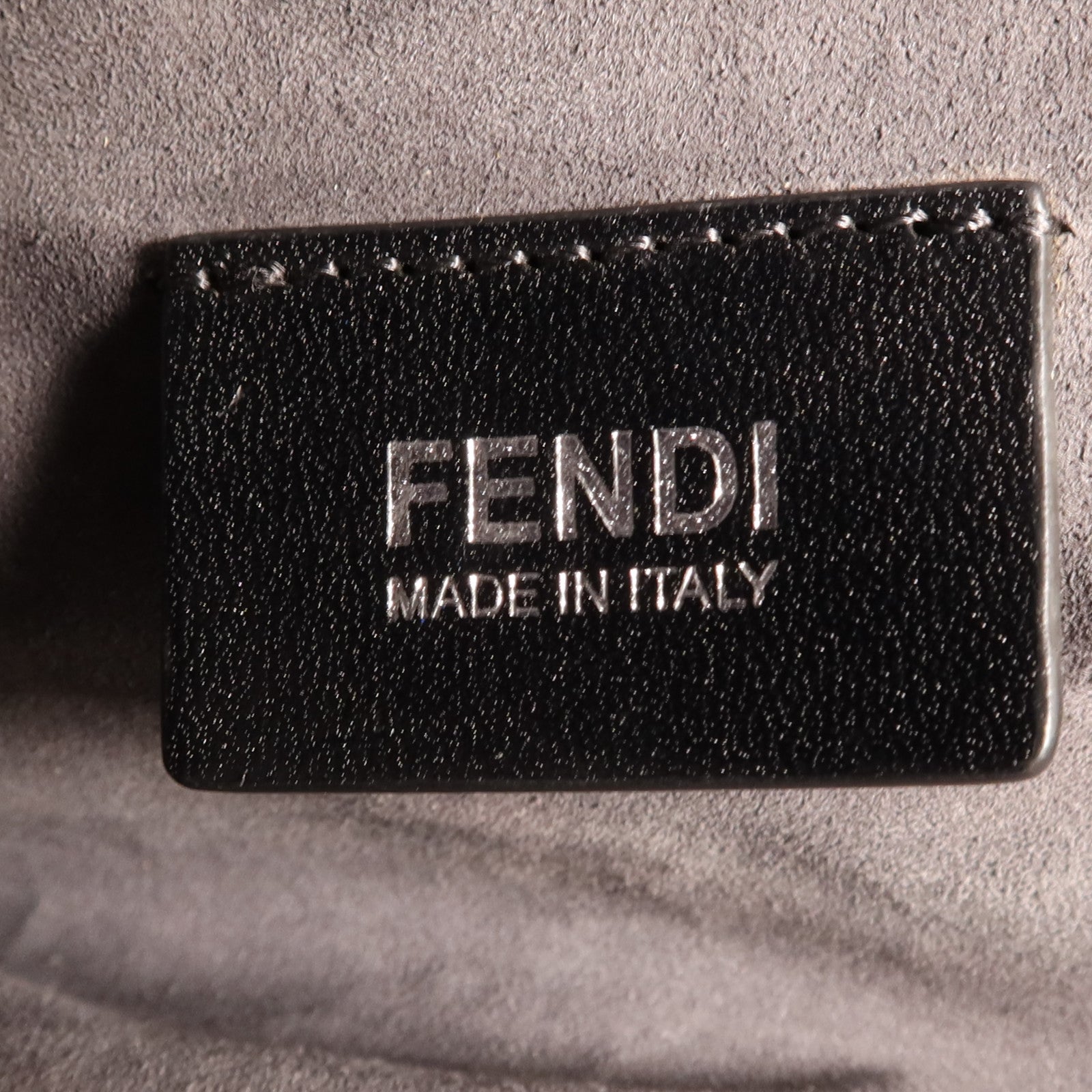 FENDI 帆布Tote Bag銀扣手挽袋