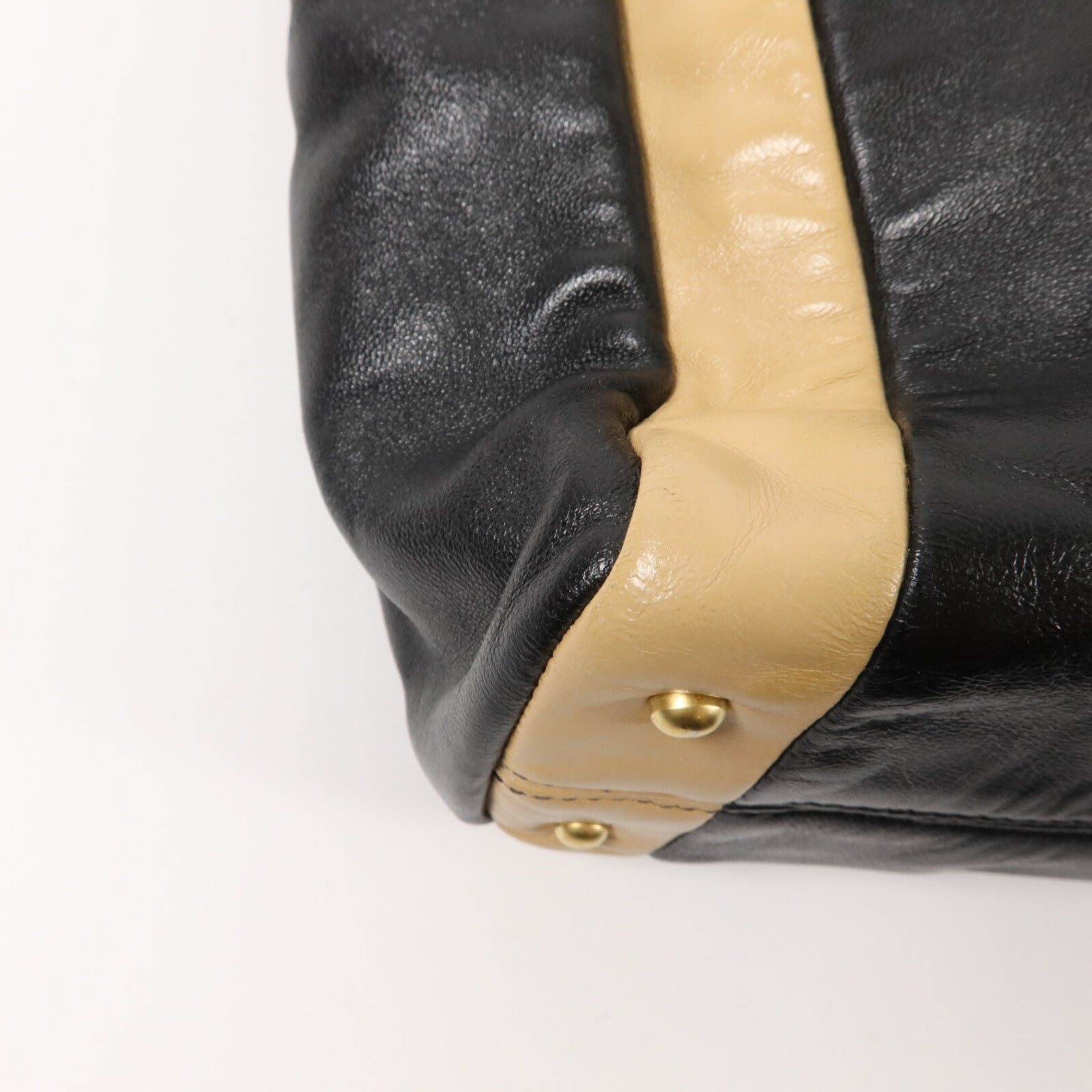 CHANEL 羊皮皮革Vintage Shoulder Bag鏈帶手挽袋