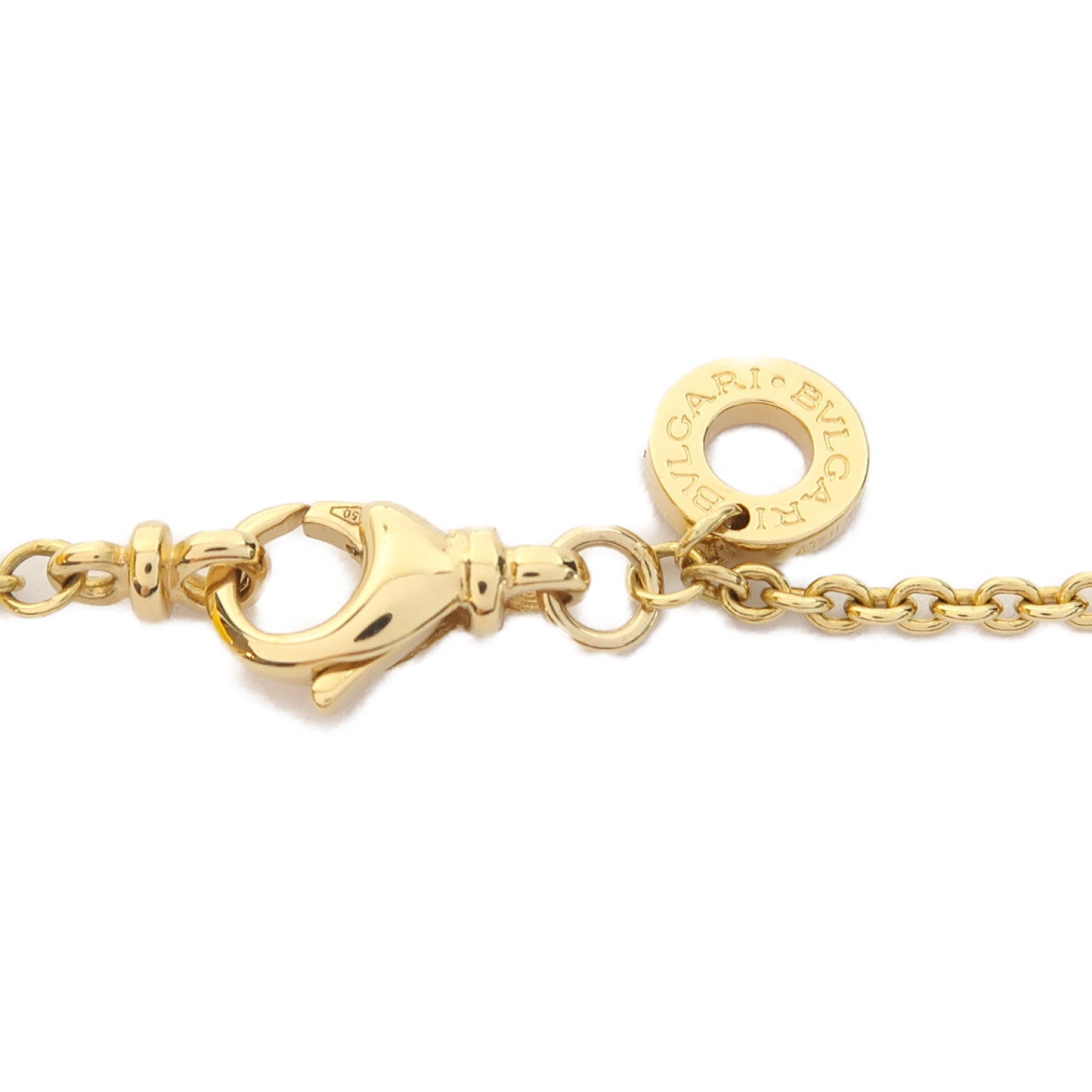 BVLGARI 18K黃金B-Zero1 Necklace項鍊金色