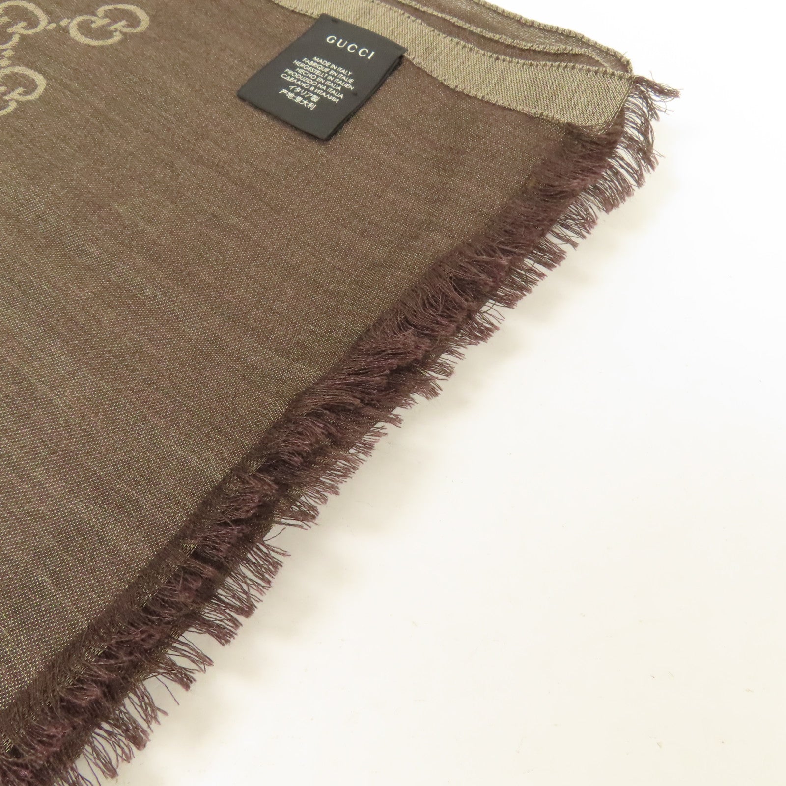 GUCCI 羊毛/絲質Scarf圍巾