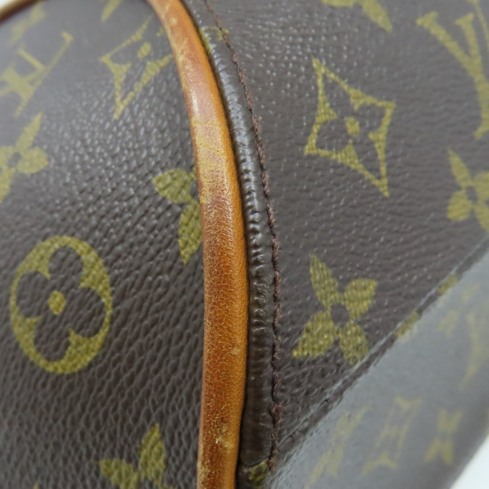 LOUIS VUITTON 【激減優惠】Monogram Ellipse MM Hand Bag金扣手挽袋啡色