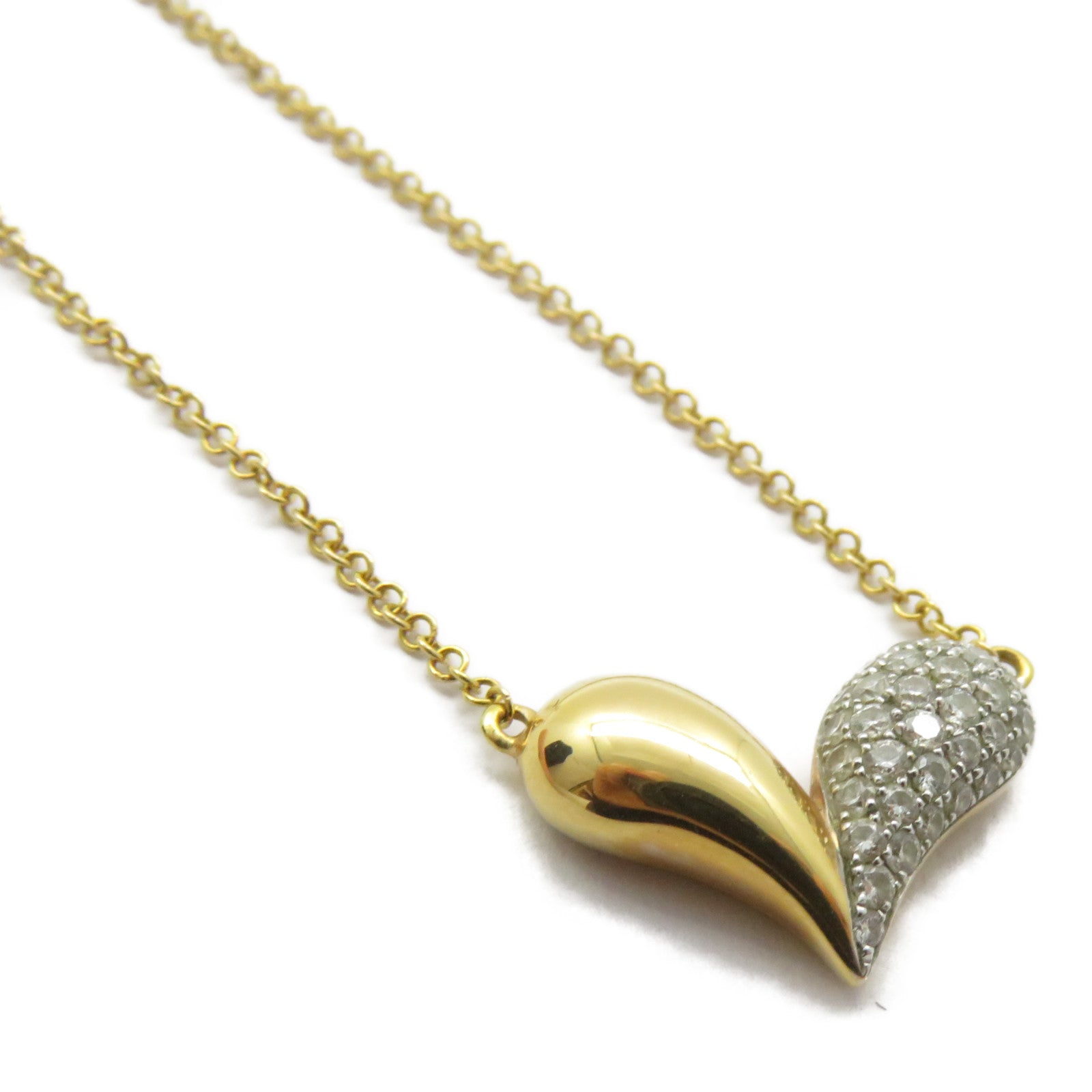 JEWELRY 【激減優惠】18K黃金Diamond Necklace 0.24ct鑽石項鍊