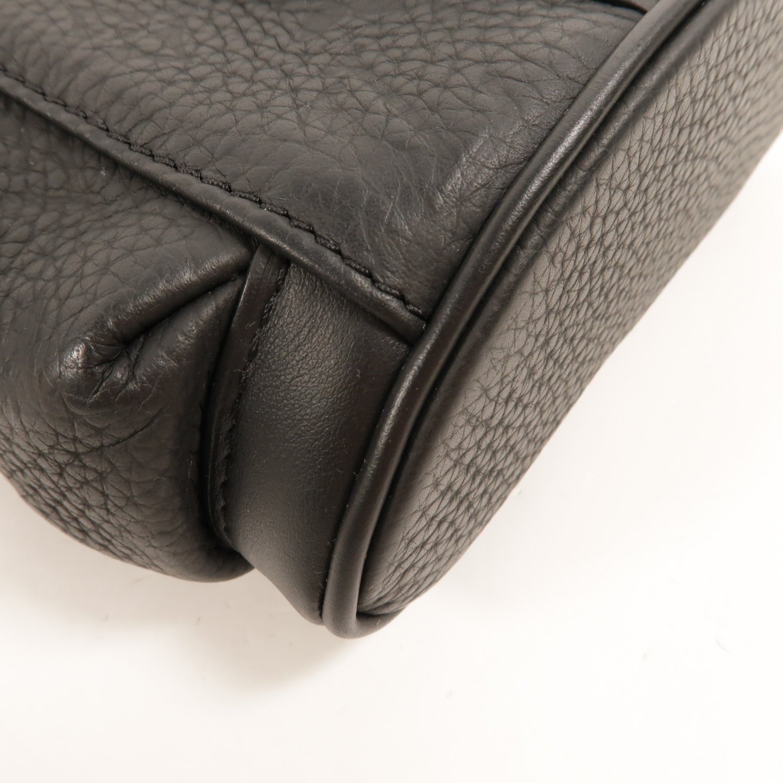 LOUIS VUITTON Monogram Taurillon Nano Christopher手挽肩背兩用袋
