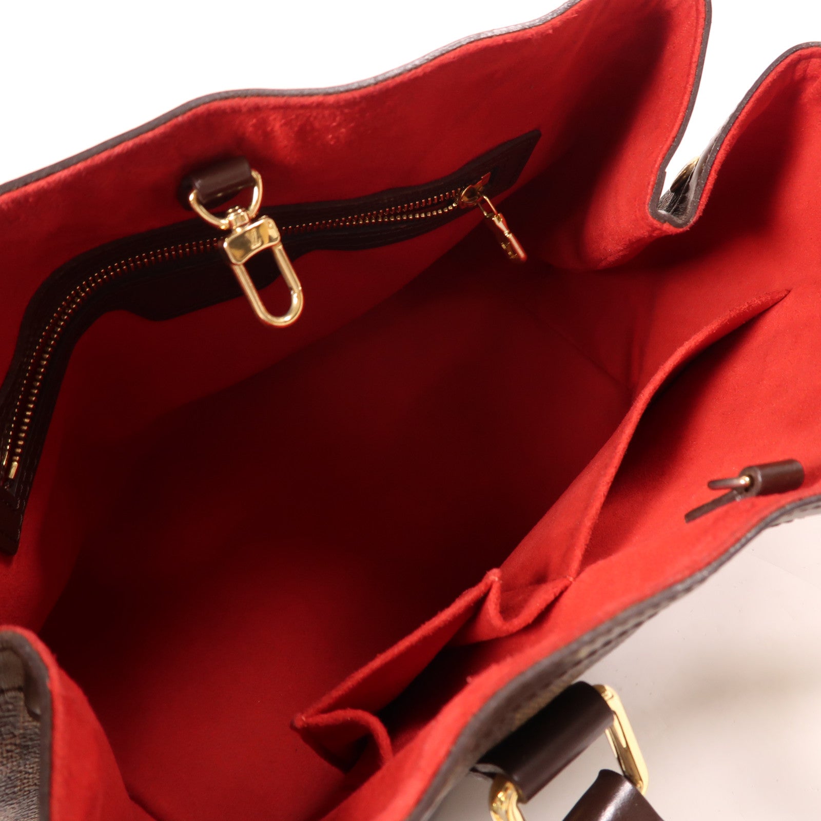 LOUIS VUITTON 【激減優惠】Damier Hampstead PM金扣肩背袋/手挽袋