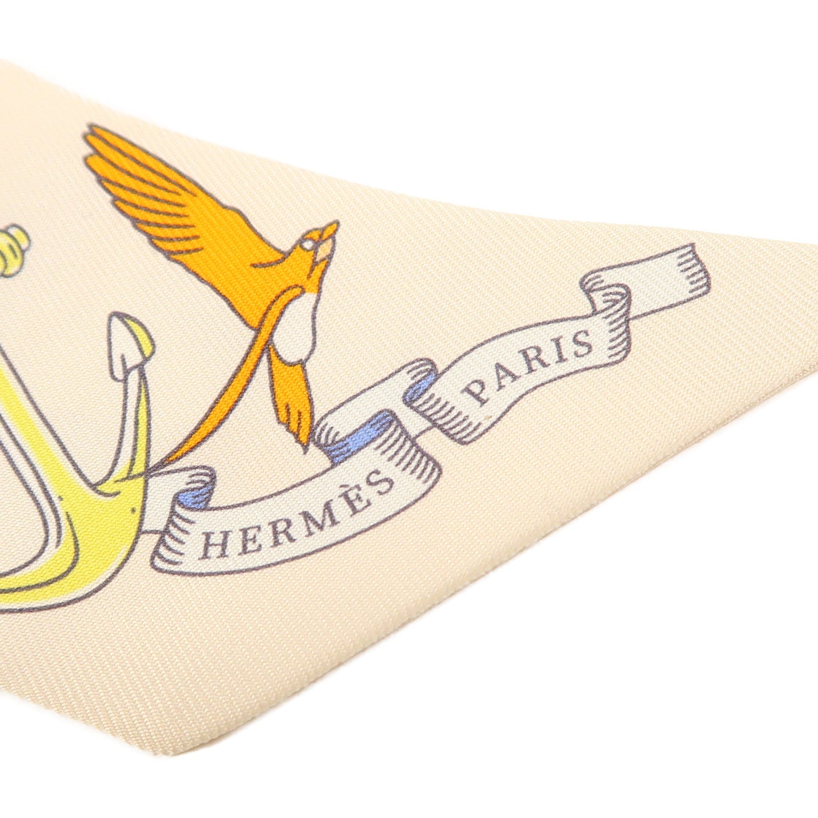 HERMES 絲質Twilly絲巾