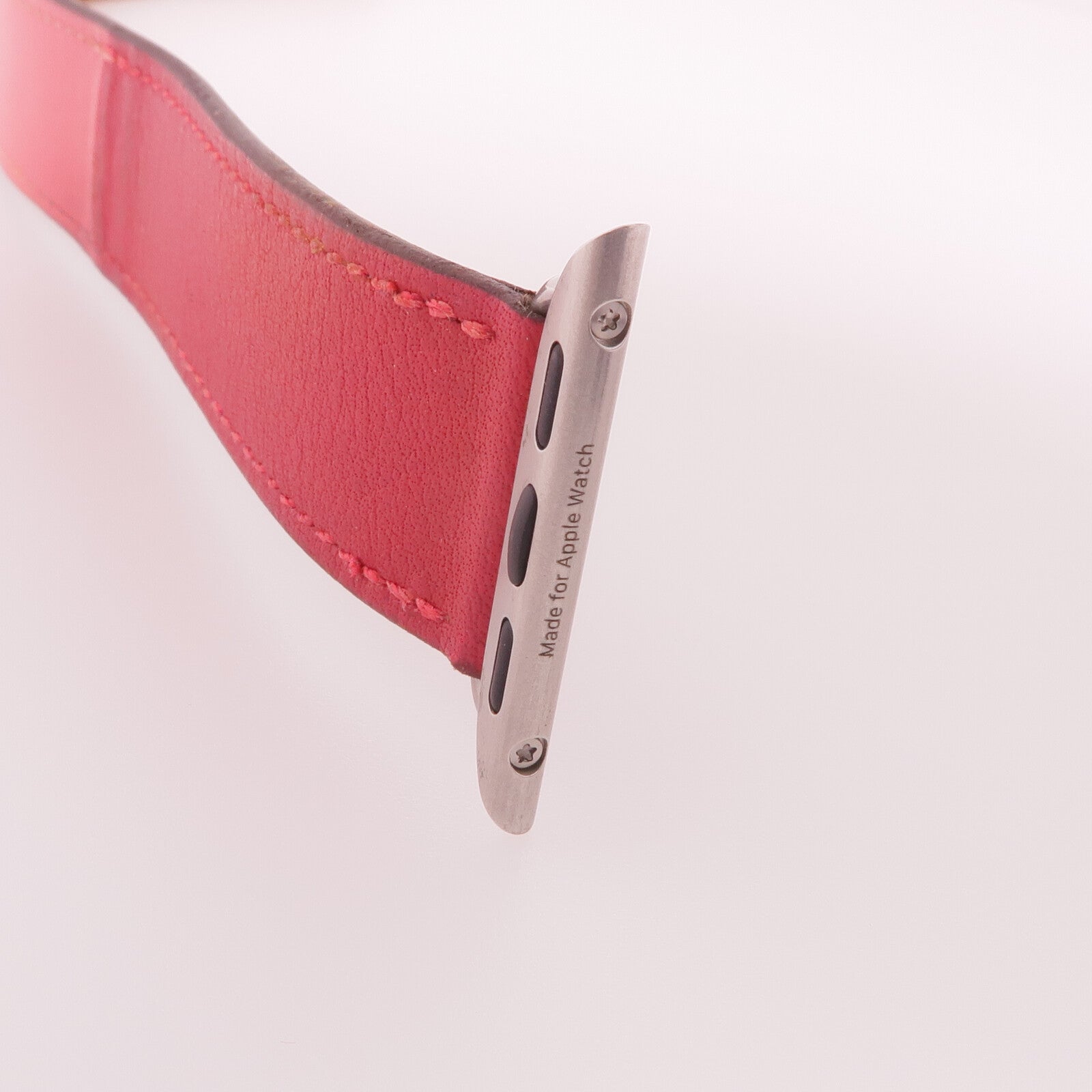 HERMES 【激減優惠】Swift皮革Apple Watchband錶帶