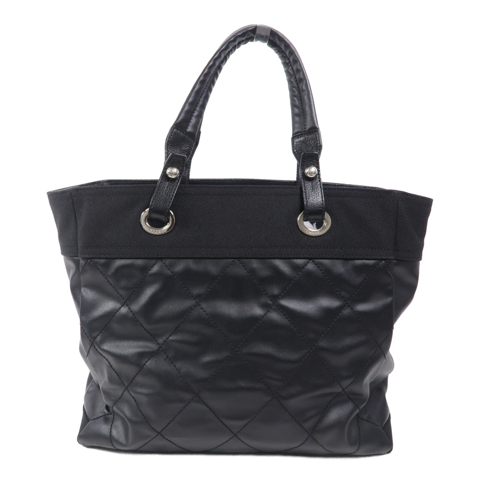 CHANEL 尼龍Paris Biarritz Tote MM肩背袋