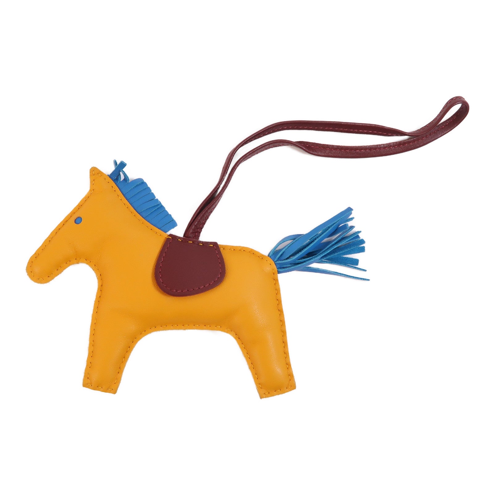 HERMES Swift皮革Rodeo MM掛飾