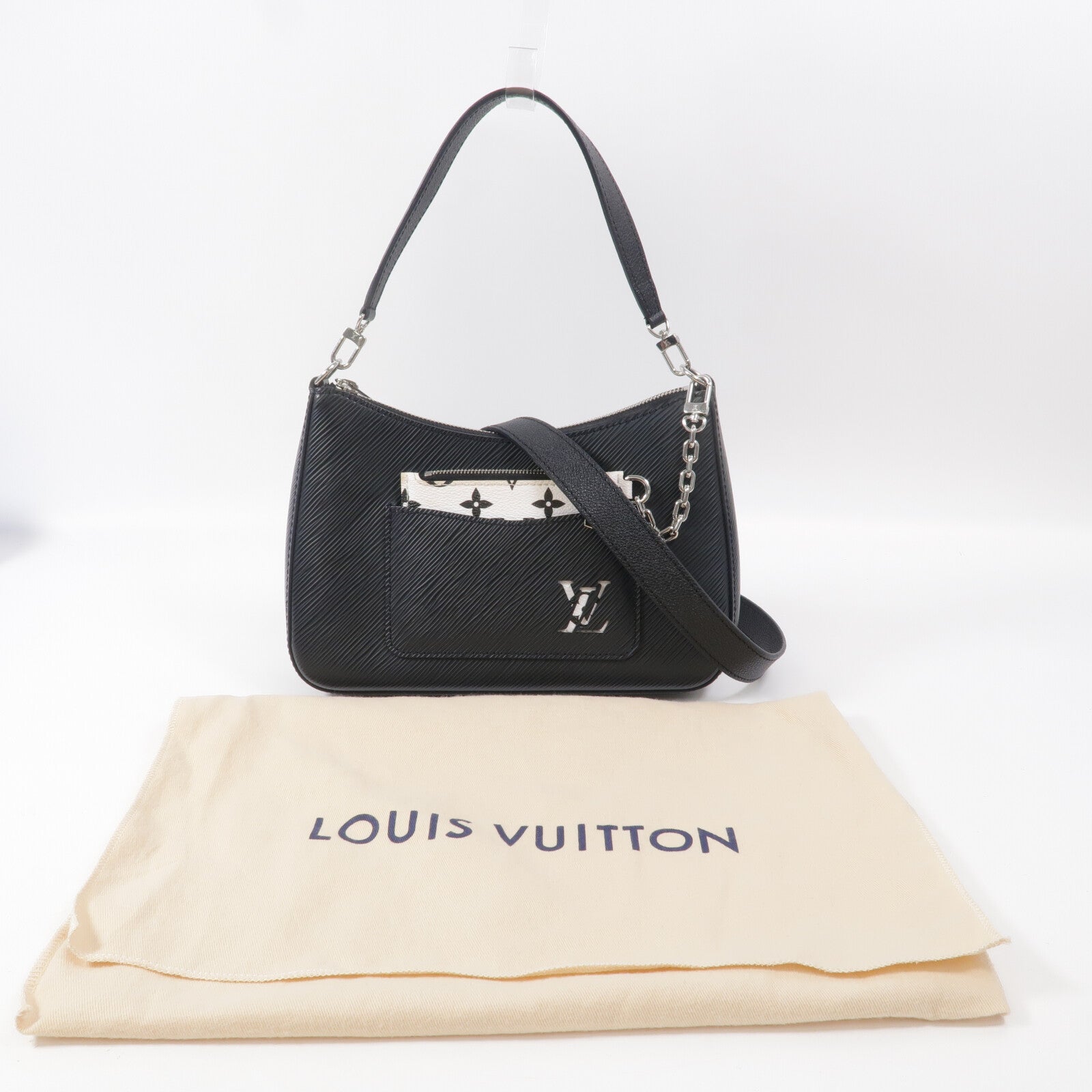 LOUIS VUITTON Epi Marelle手挽肩背兩用袋