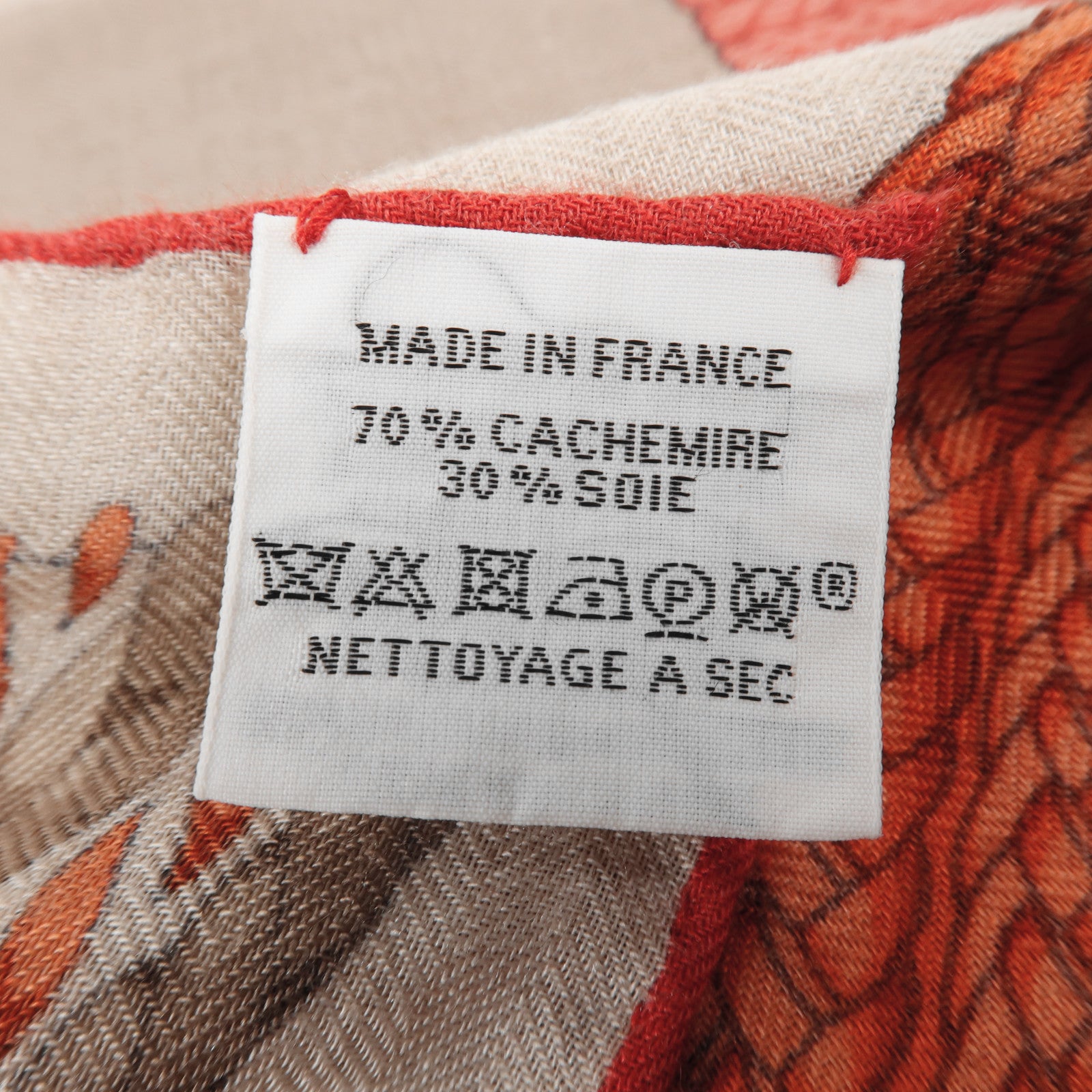 HERMES 羊絨/絲質Scarf 140x140圍巾