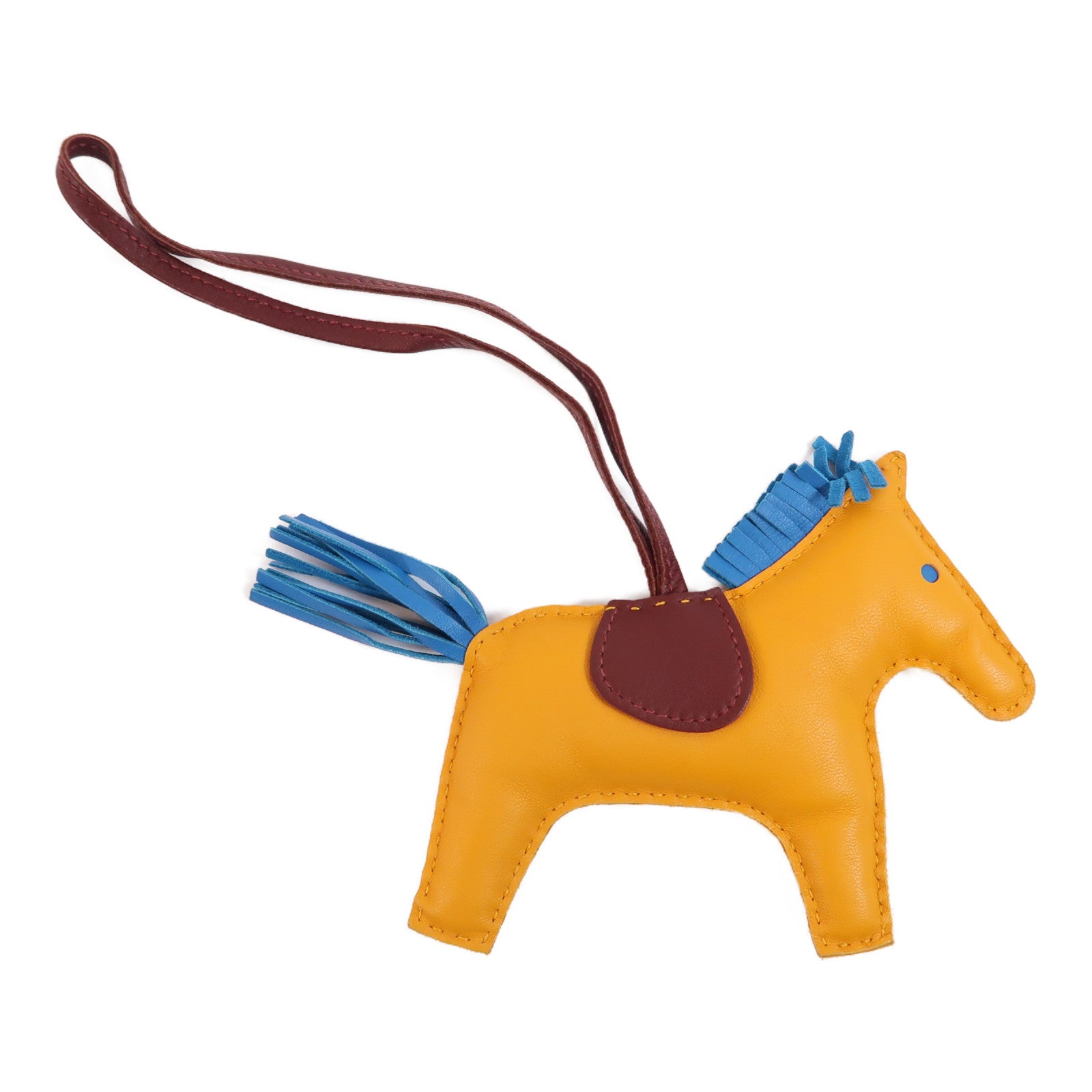 HERMES Swift皮革Rodeo MM掛飾