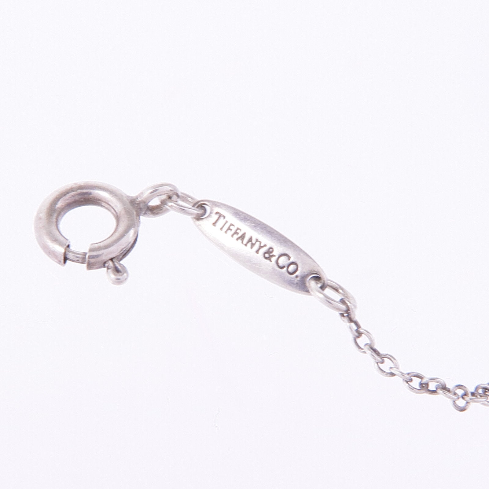 TIFFANY＆CO 925純銀Heart Necklace項鍊