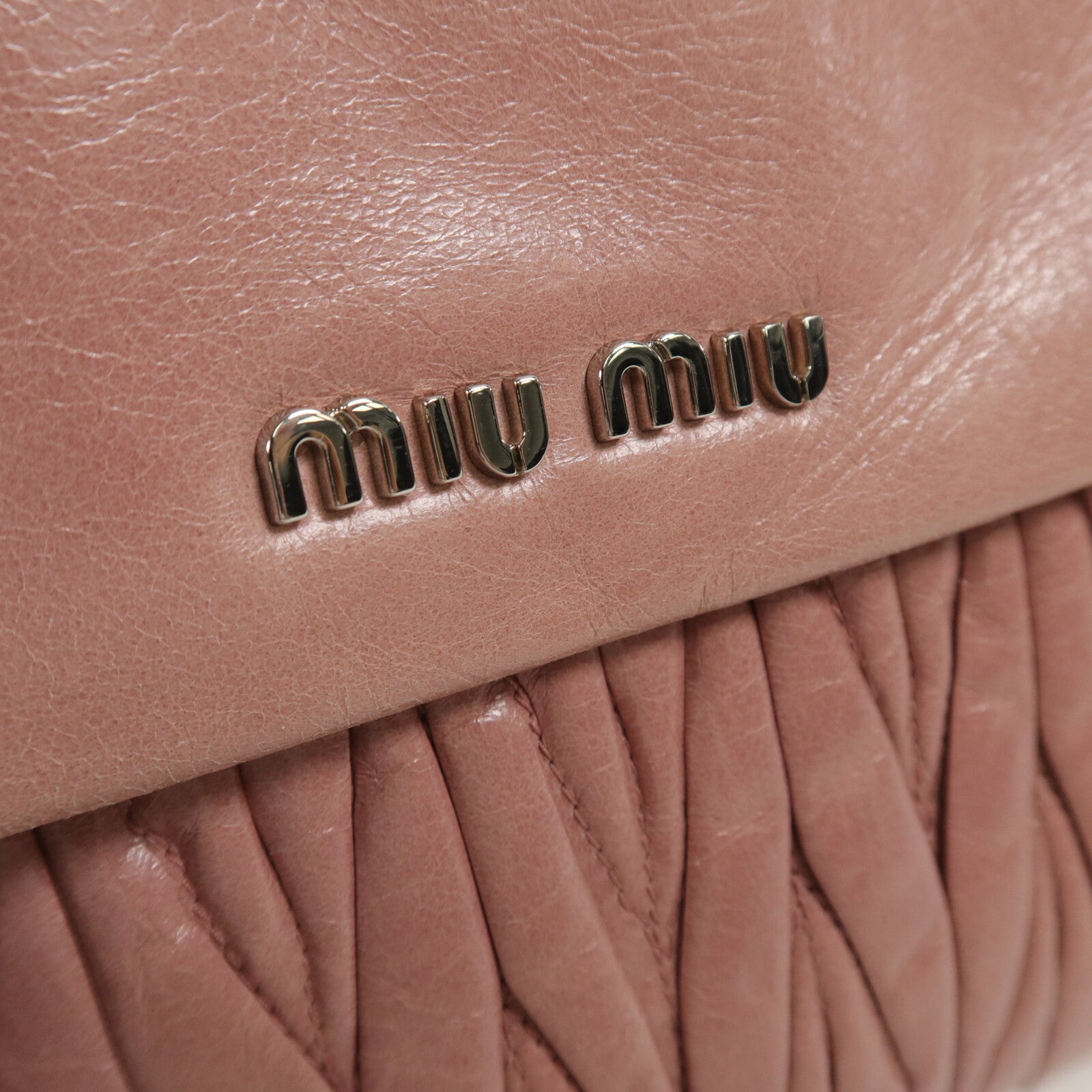 Miu Miu 牛皮皮革Shoulder Bag肩背袋