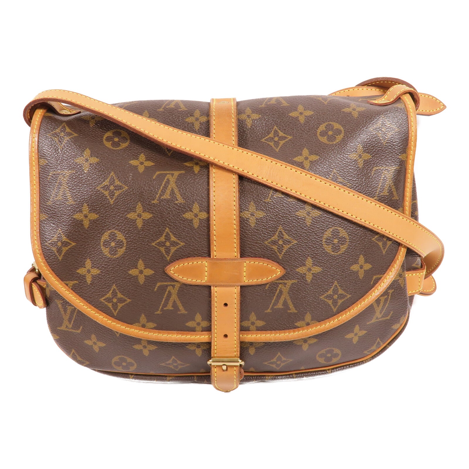 LOUIS VUITTON Monogram Saumur 30肩背袋