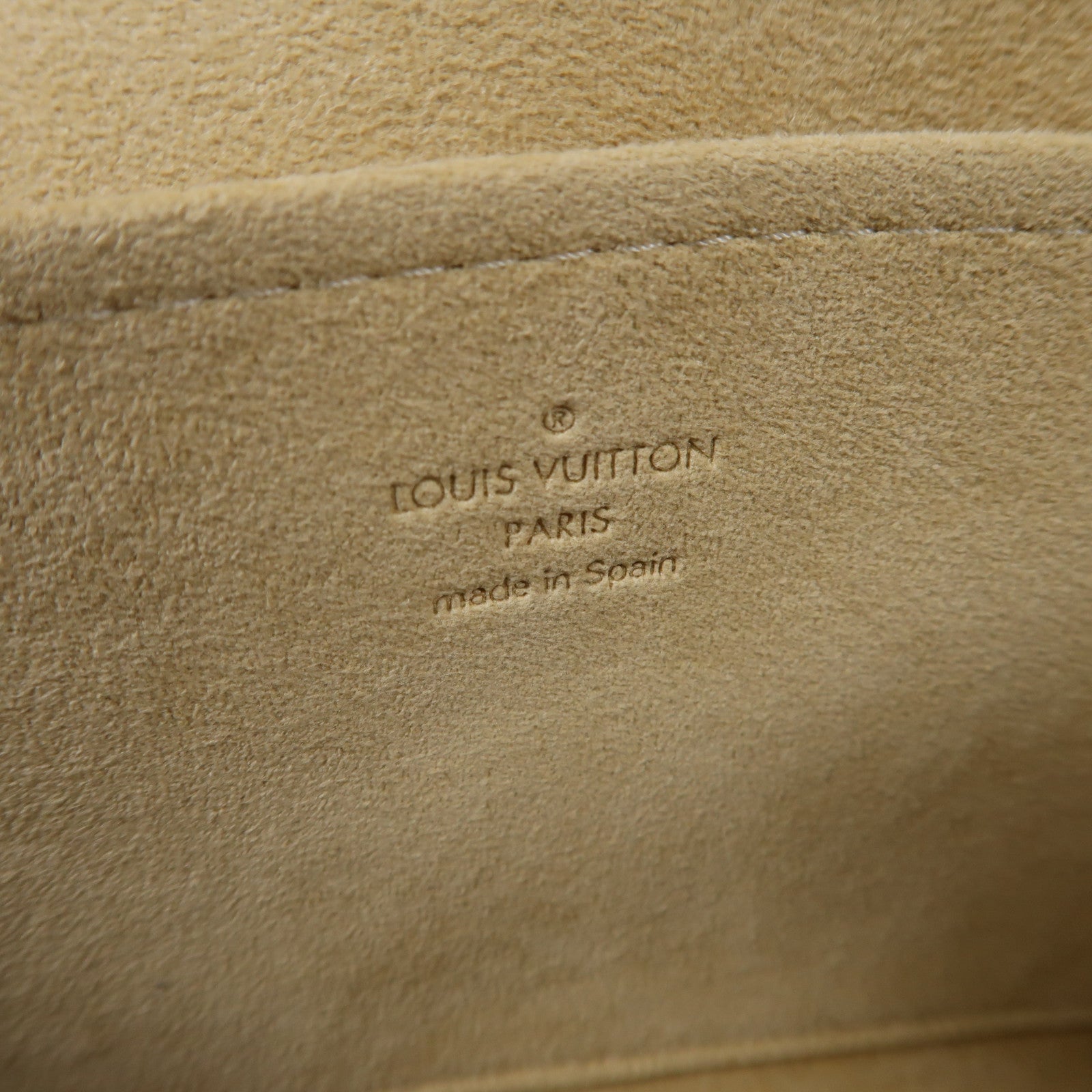 LOUIS VUITTON Monogram Pochette Twin GM金扣肩背袋啡色