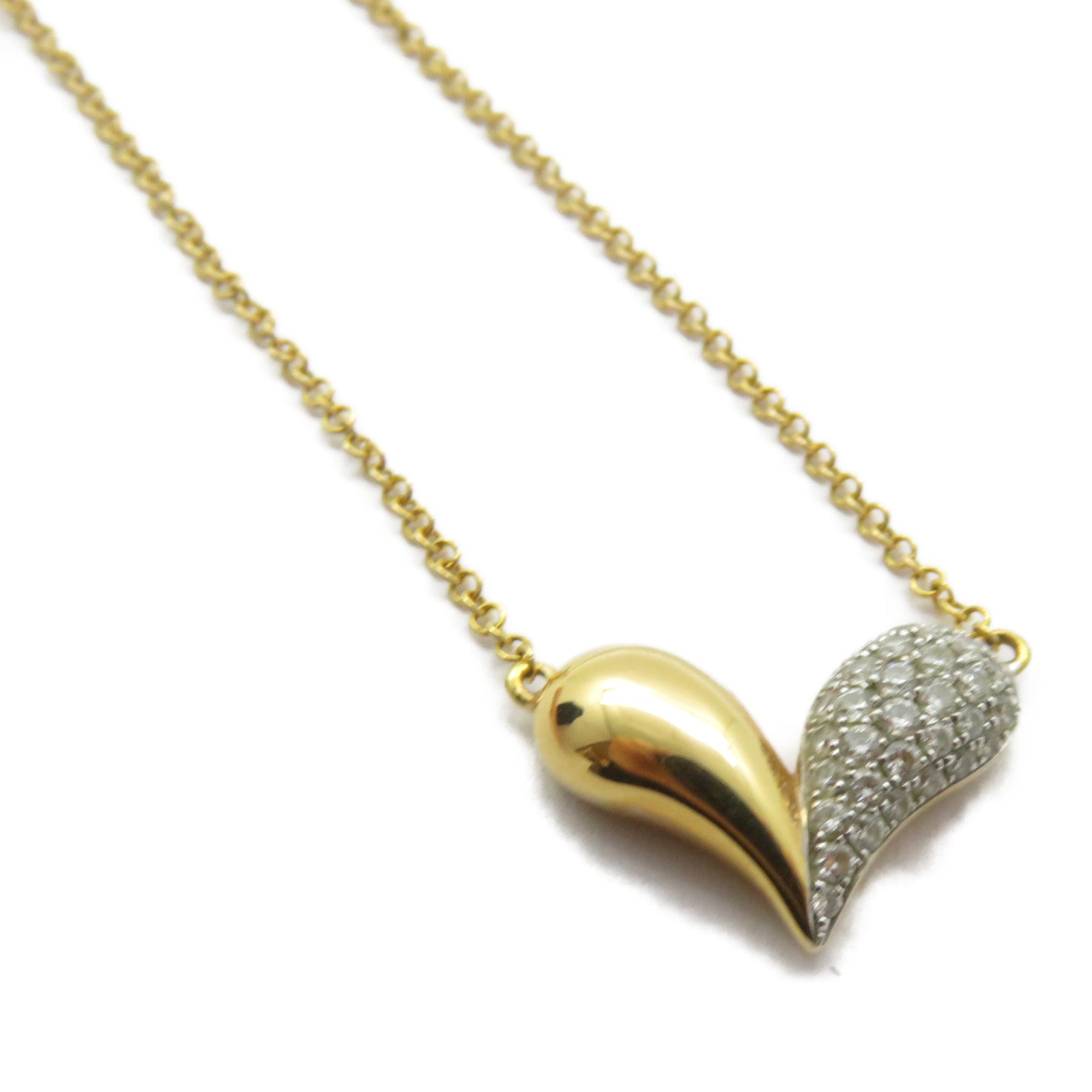 JEWELRY 【激減優惠】18K黃金Diamond Necklace 0.24ct鑽石項鍊