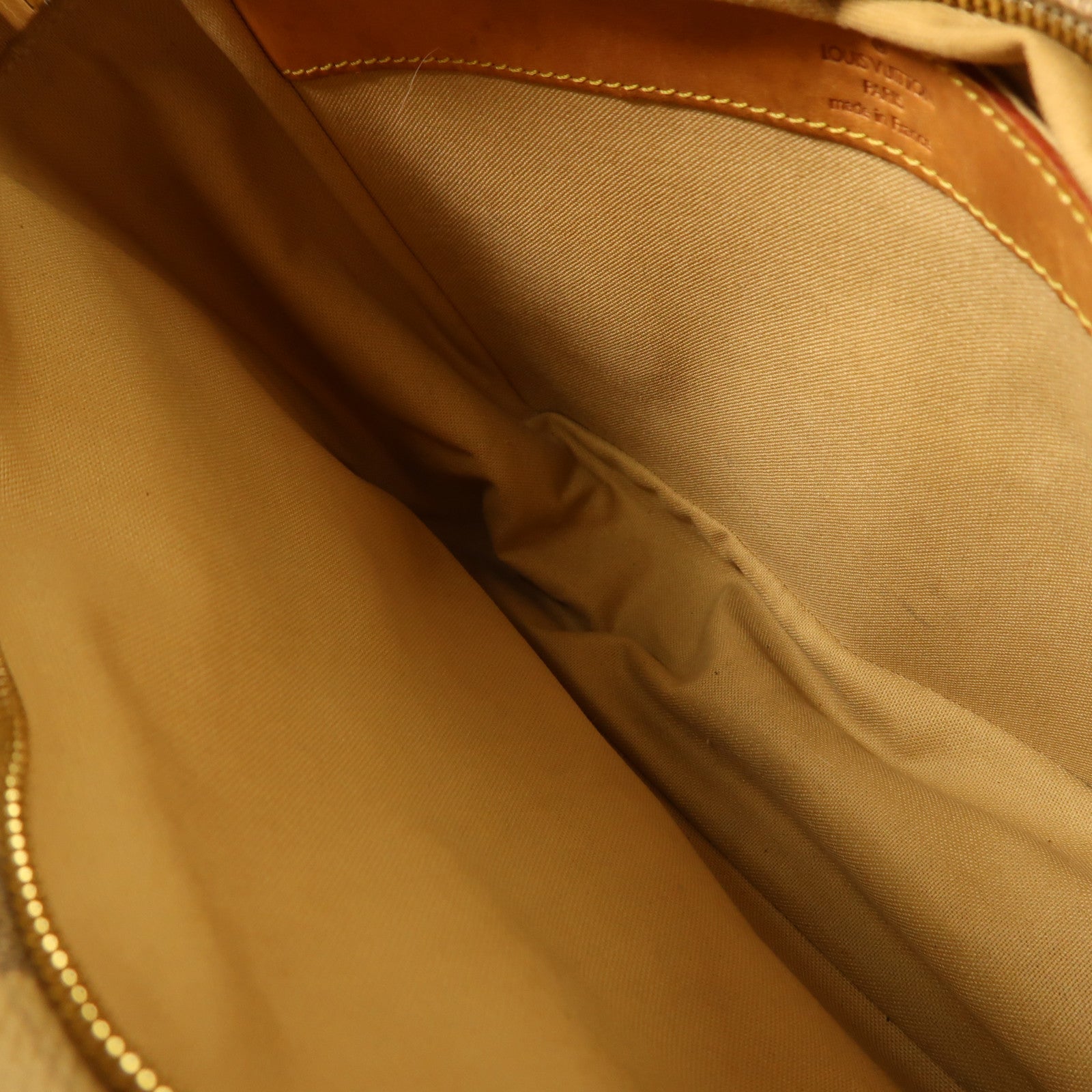 LOUIS VUITTON Damier Azur Naviglio金扣肩背袋